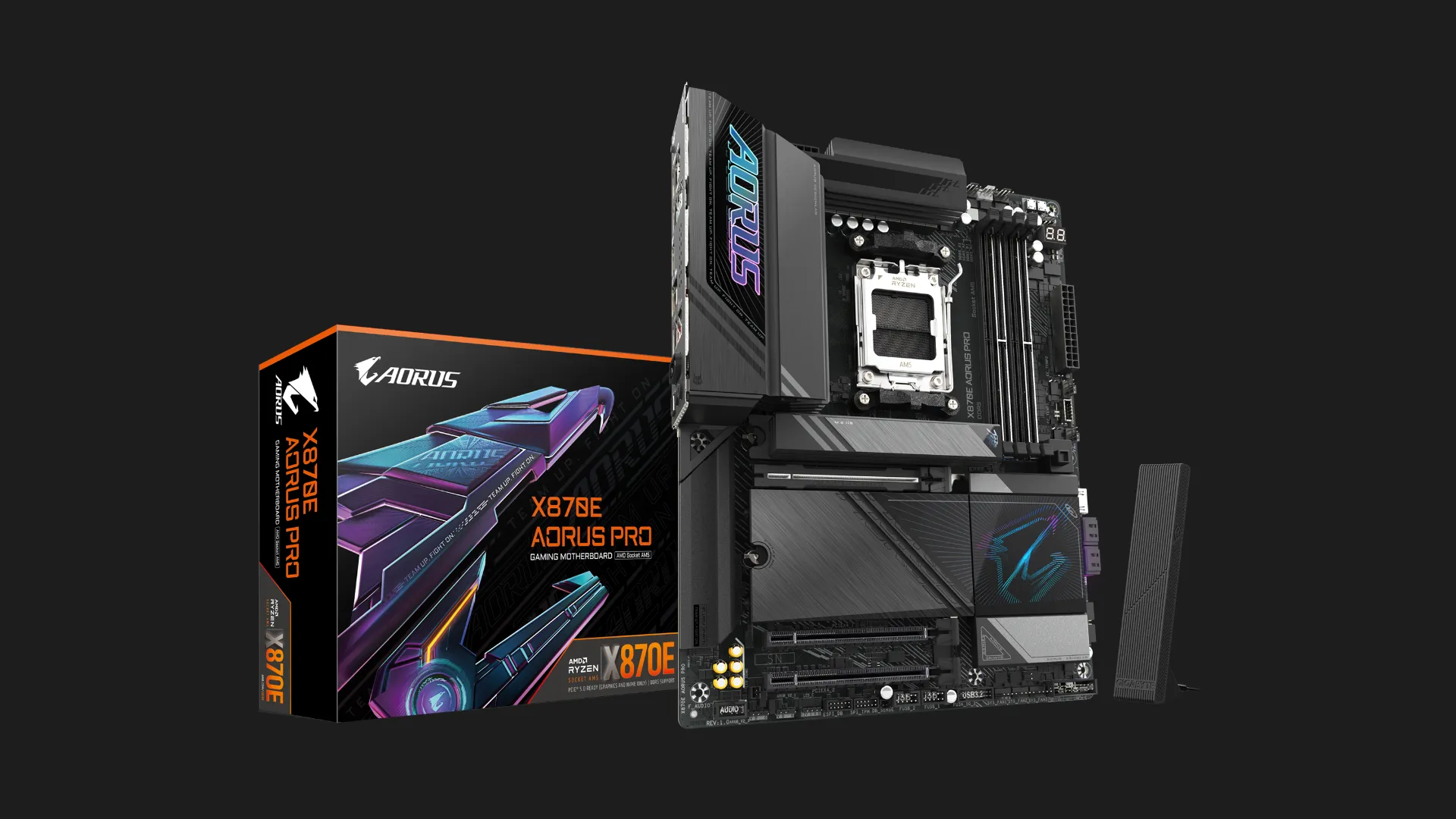 Материнська плата GIGABYTE X870E AORUS PRO (X870E_AORUS_PRO)