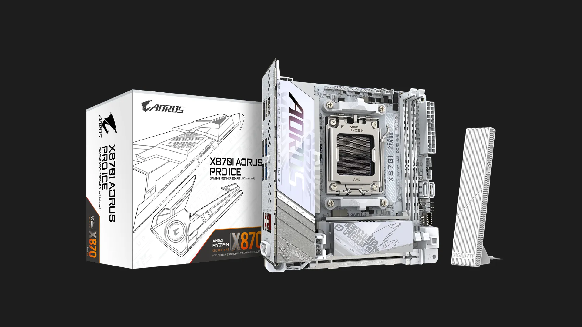 Материнская плата GIGABYTE X870I AORUS PRO ICE (X870I_AORUS_PRO_ICE)