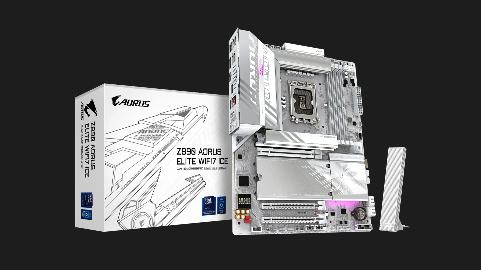 Материнская плата GIGABYTE Z890 AORUS ELITE WIFI7 ICE (Z890_A_ELITE_WF7_ICE)