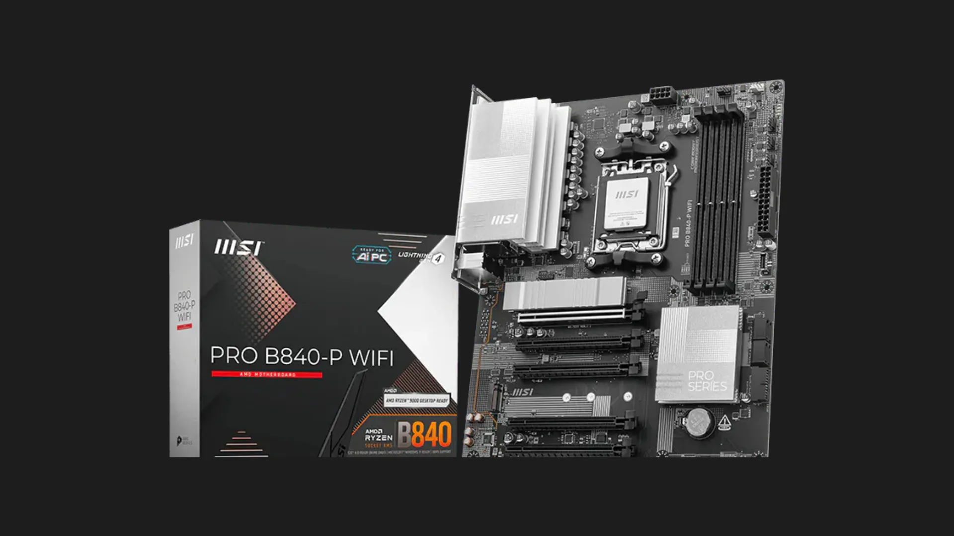 Материнская плата MSI PRO B840-P WIFI (911-7E57-001)