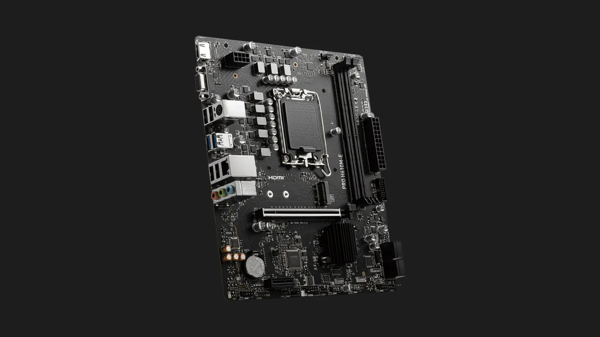 Материнська плата MSI PRO H610M-E (911-7D48-075)