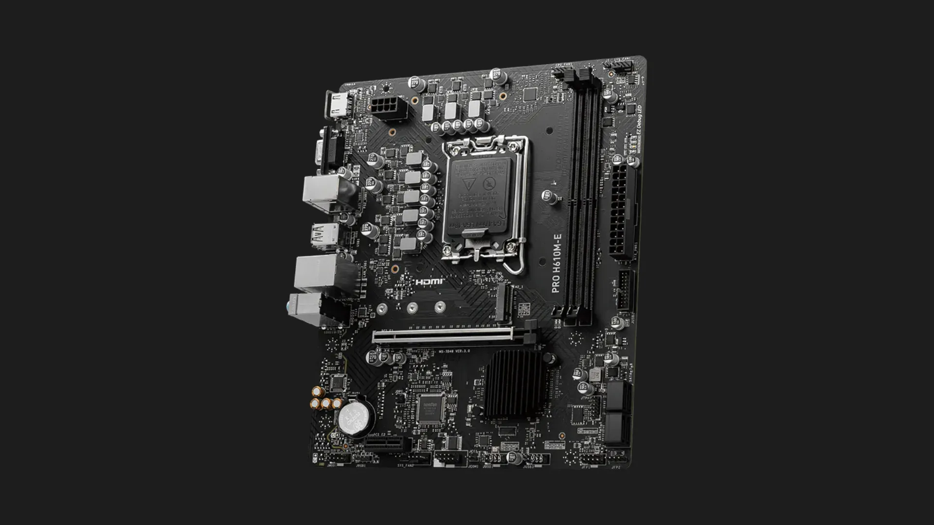 Материнська плата MSI PRO H610M-E (911-7D48-075)
