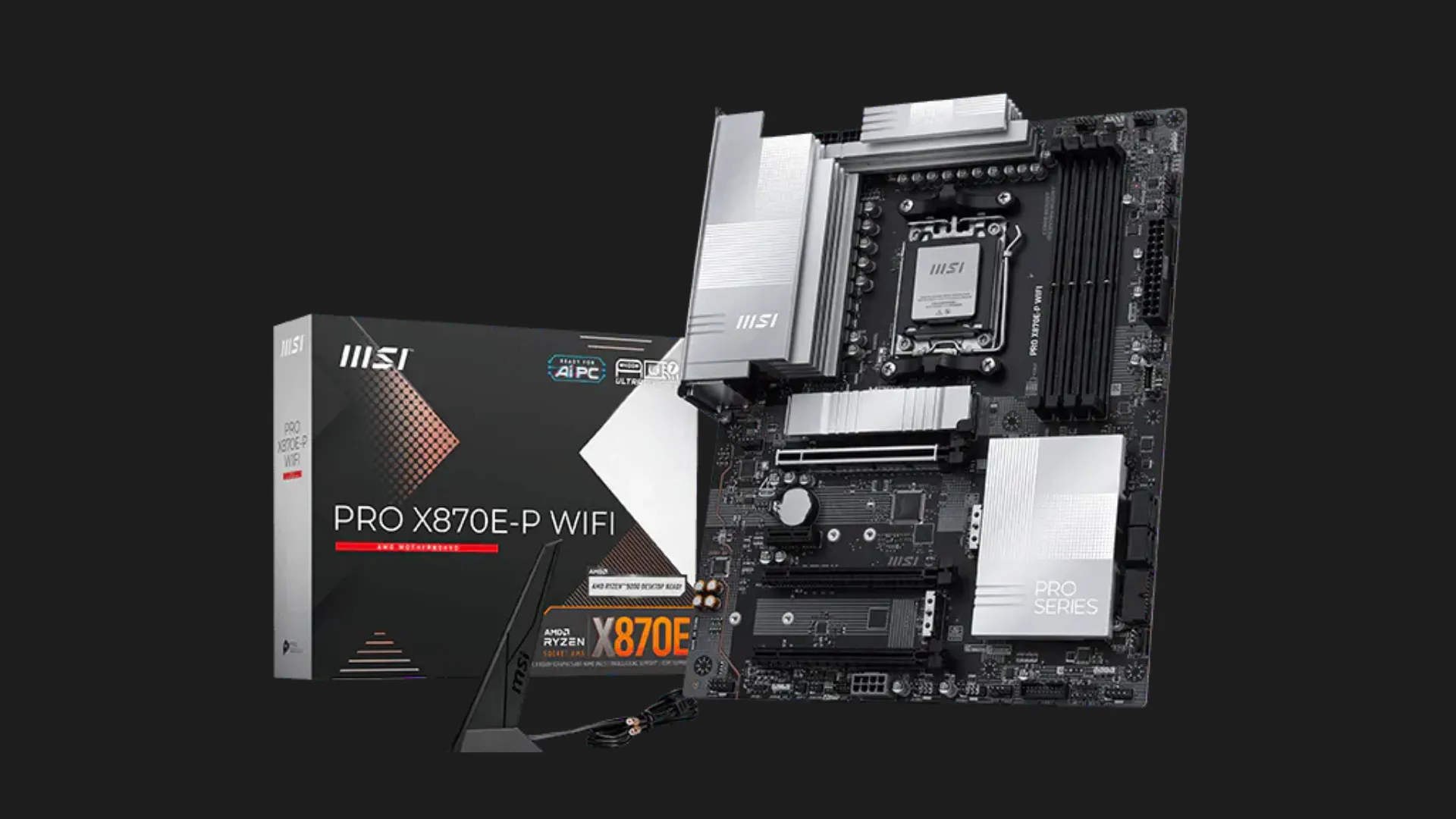 Материнська плата MSI PRO X870E-P WIFI (911-7E70-002)