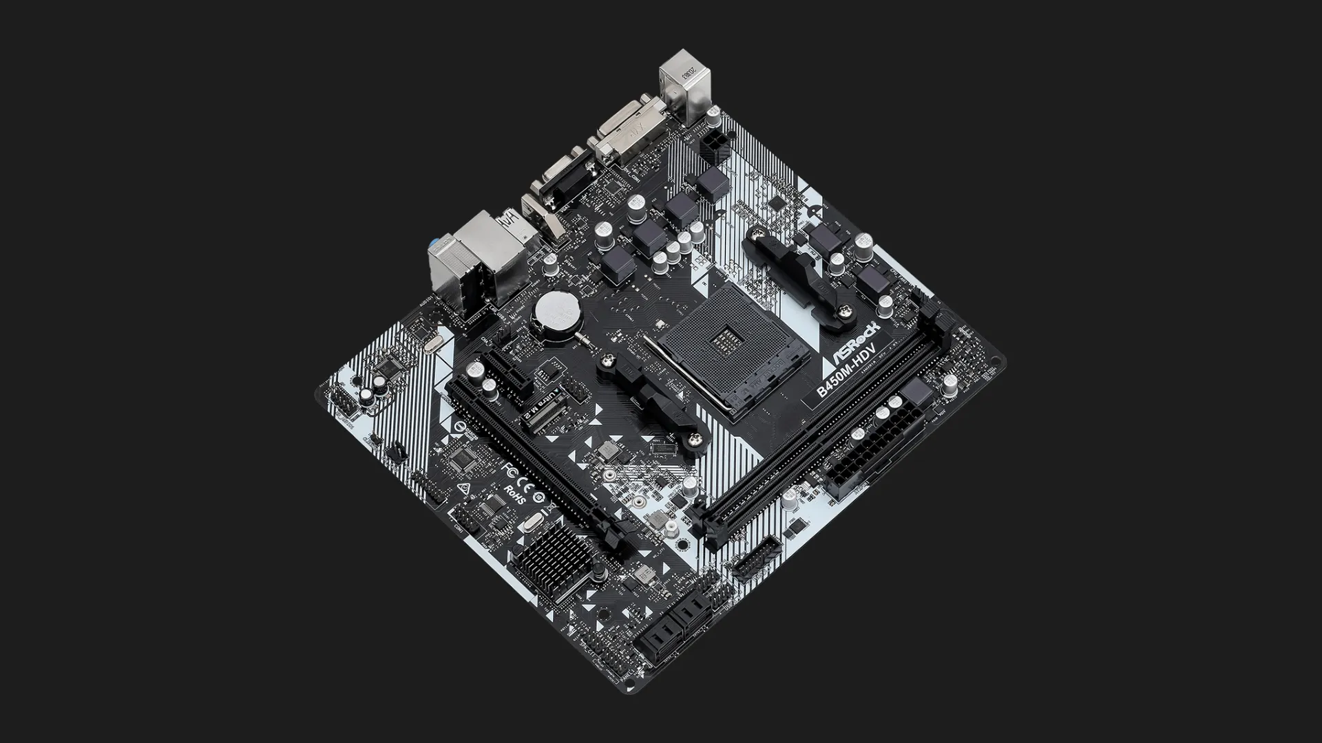 Материнська плата ASRock B450M-HDV R4.0 (B450M-HDV R4.0)