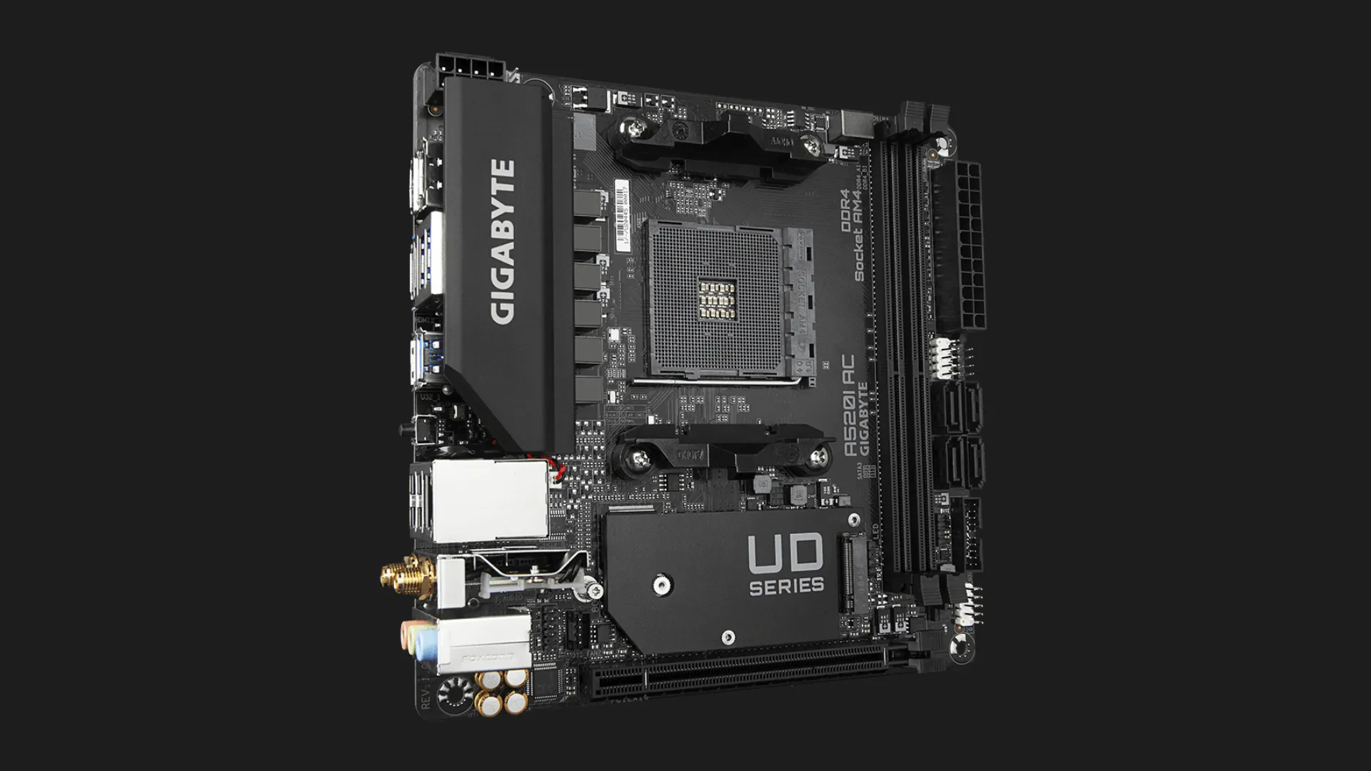Материнська плата GIGABYTE A520I AC (A520I AC)