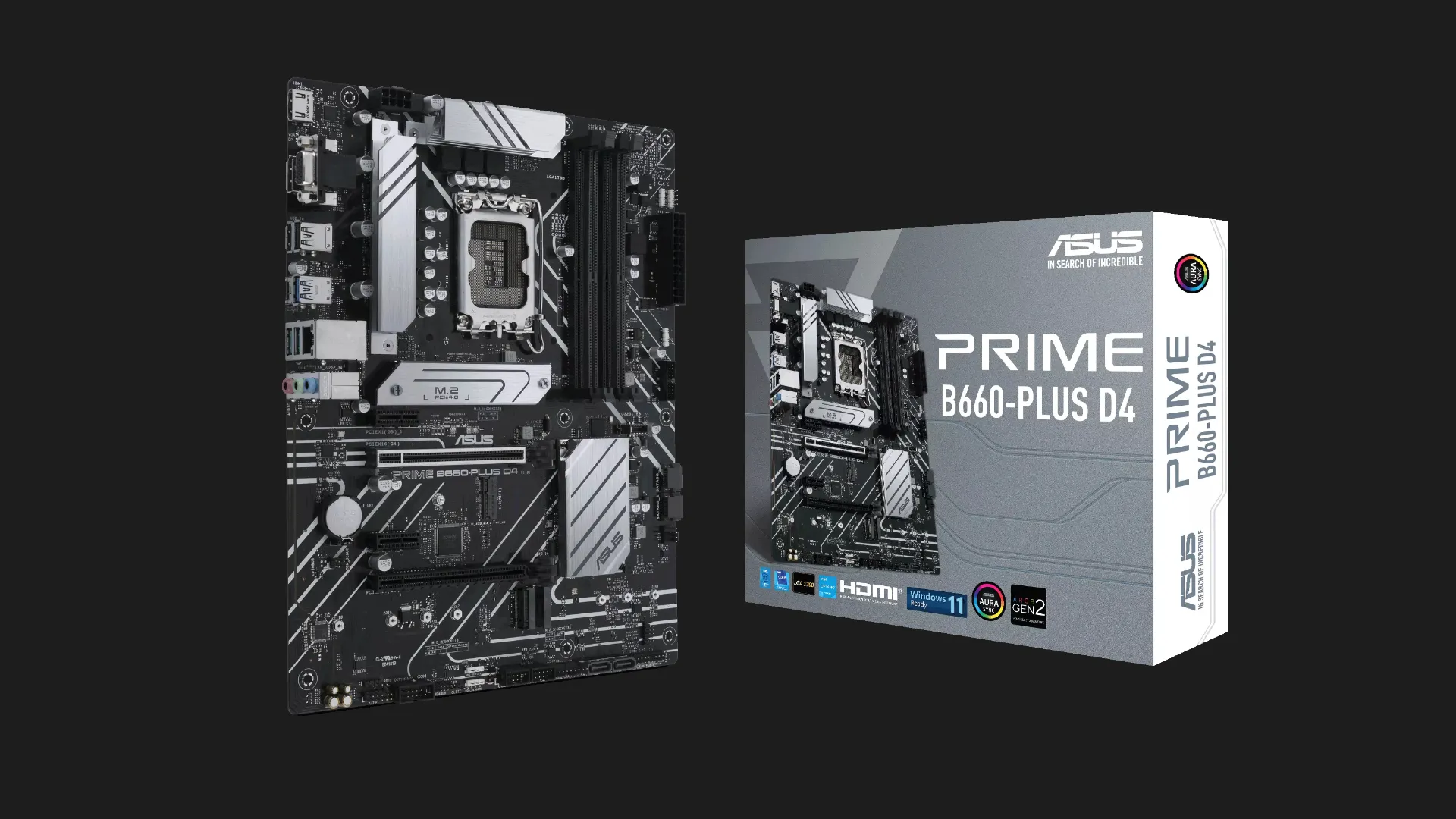 Материнская плата ASUS PRIME B660-PLUS D4 (PRIME B660-PLUS D4)