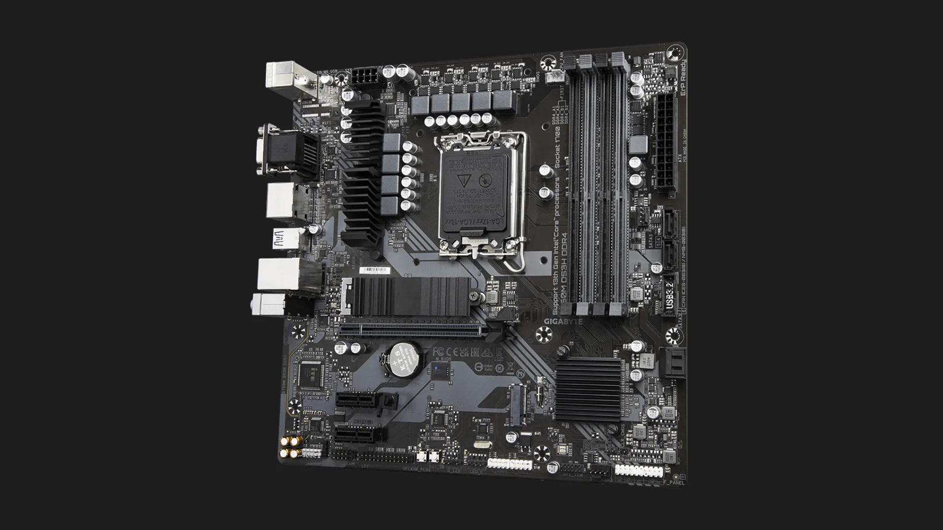 Материнская плата GIGABYTE B760M DS3H DDR4 (B760M DS3H DDR4)