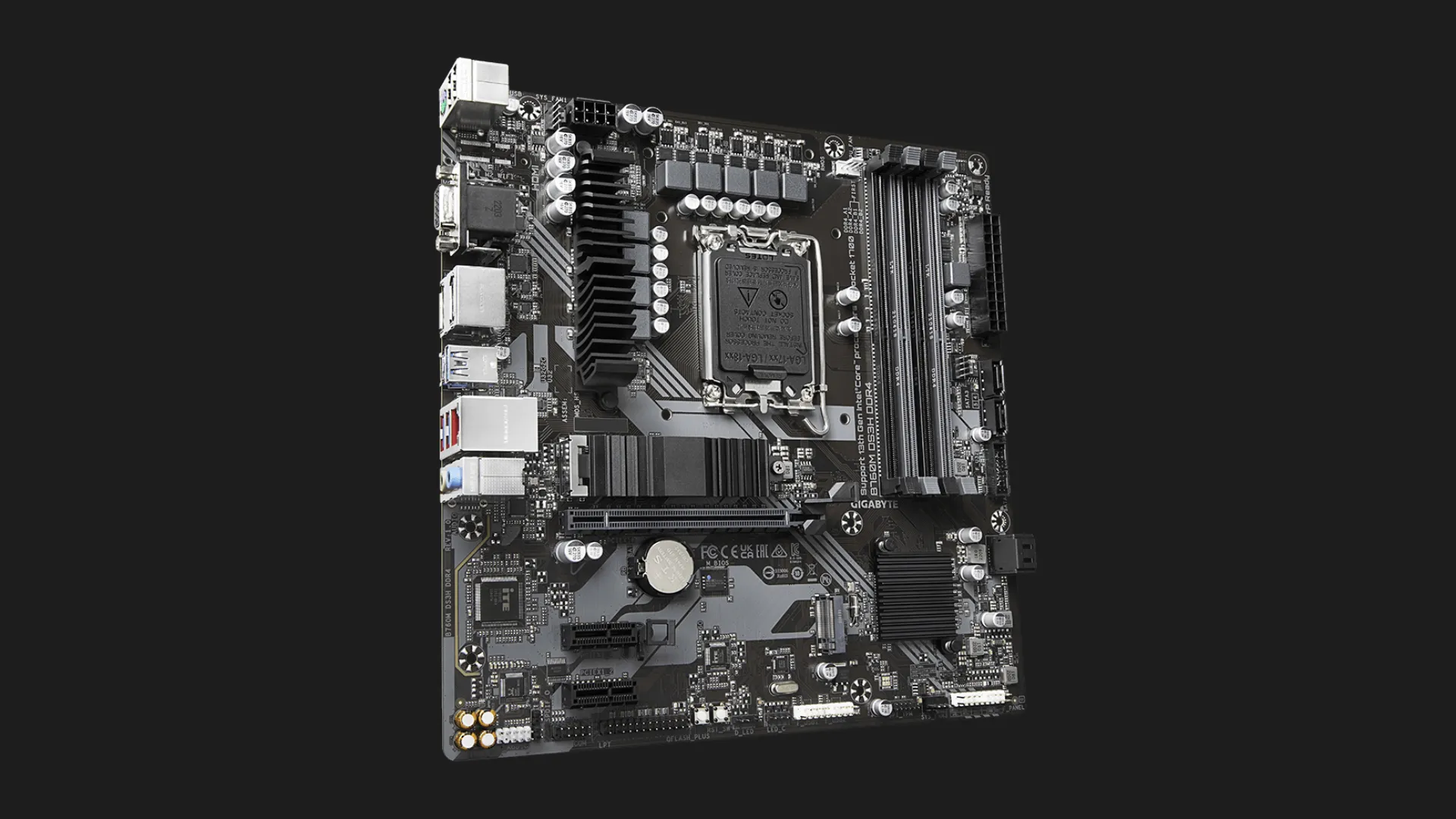 Материнская плата GIGABYTE B760M DS3H DDR4 (B760M DS3H DDR4)