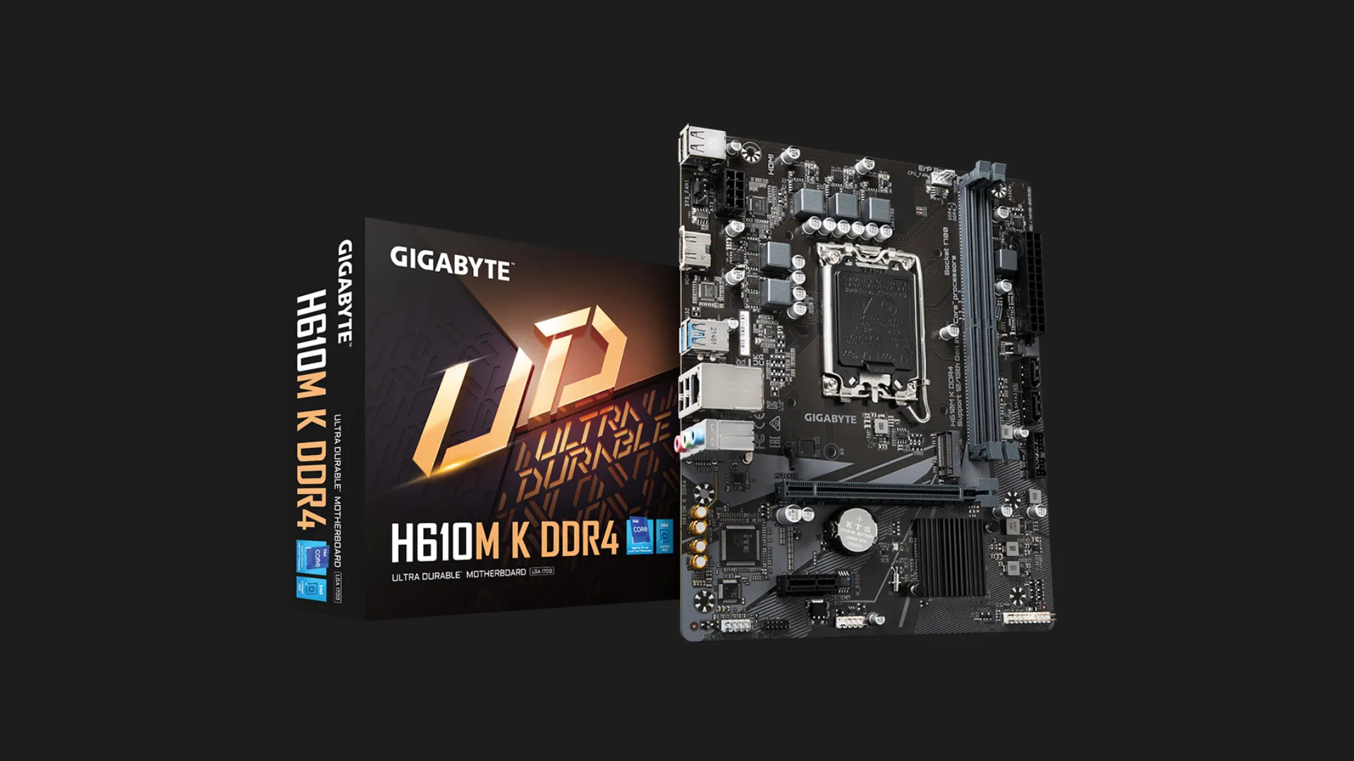 Материнская плата GIGABYTE H610M K DDR4 (H610M K DDR4)