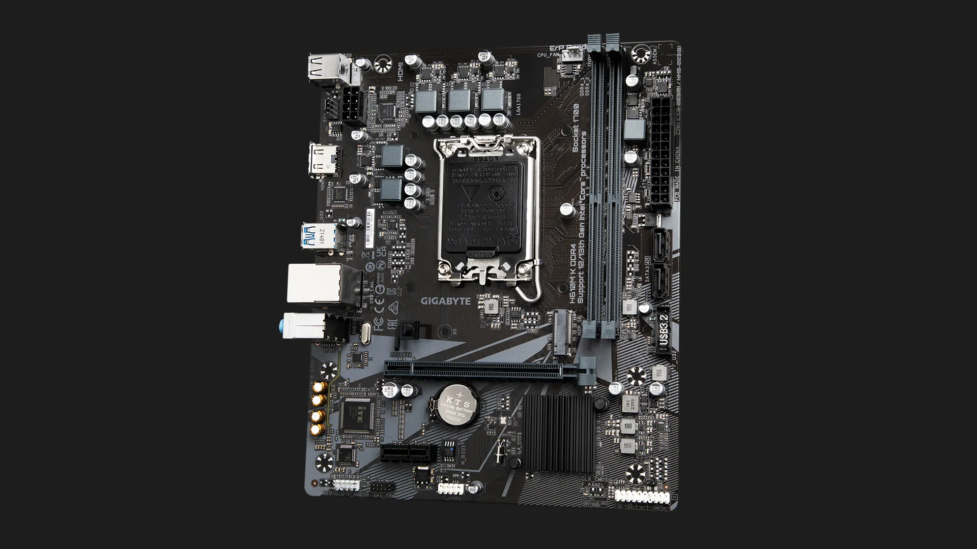 Материнская плата GIGABYTE H610M K DDR4 (H610M K DDR4)
