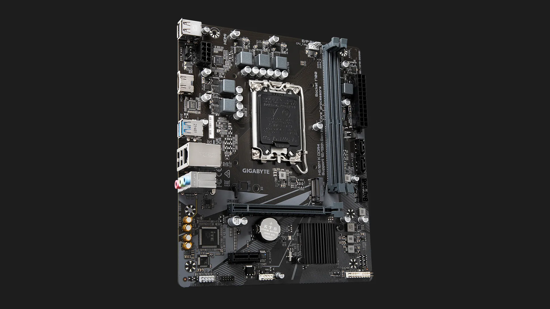 Материнская плата GIGABYTE H610M K DDR4 (H610M K DDR4)