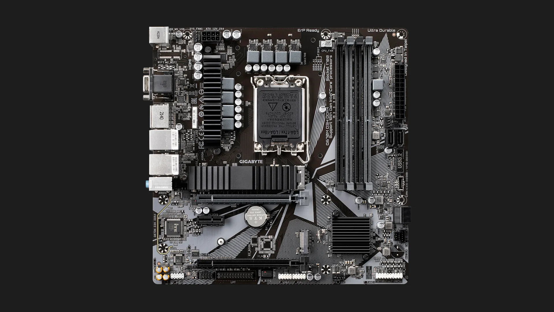 Материнська плата GIGABYTE Q670M D3H DDR4 (Q670M D3H DDR4)