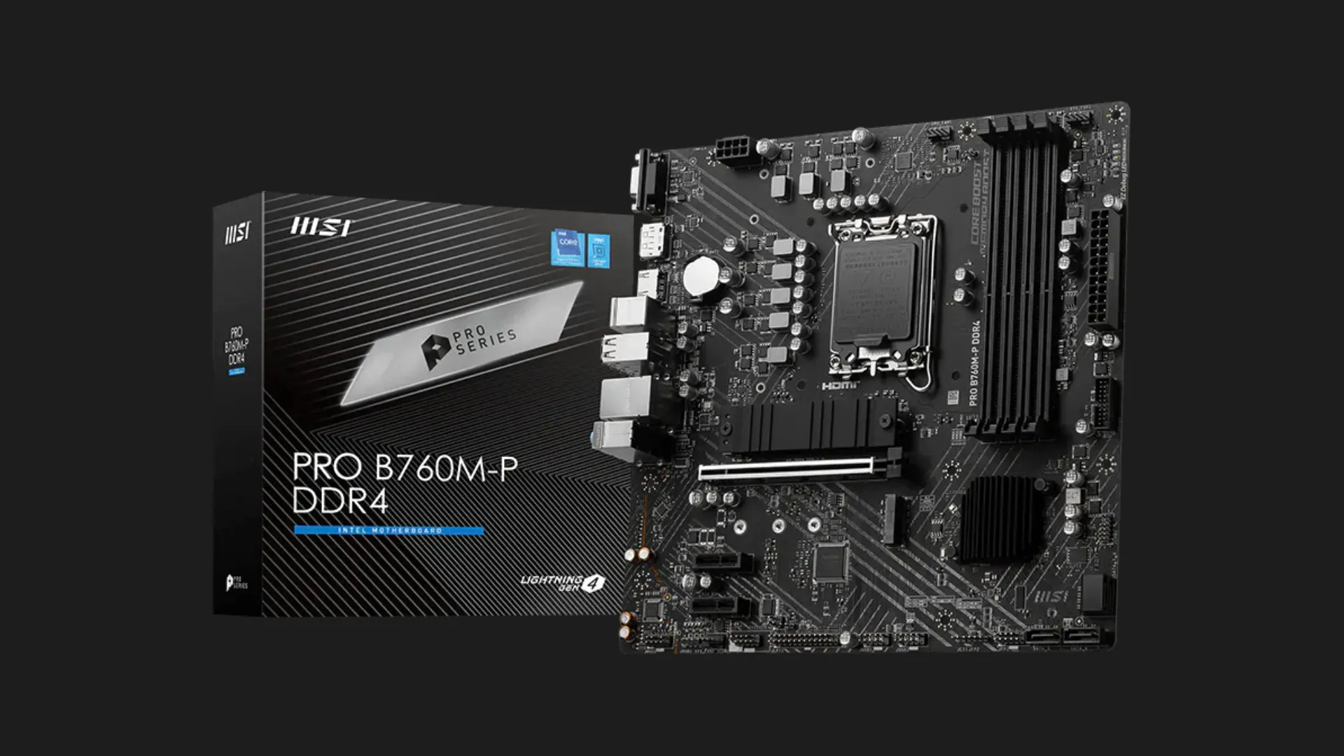 Материнська плата MSI PRO B760M-P (PRO B760M-P)