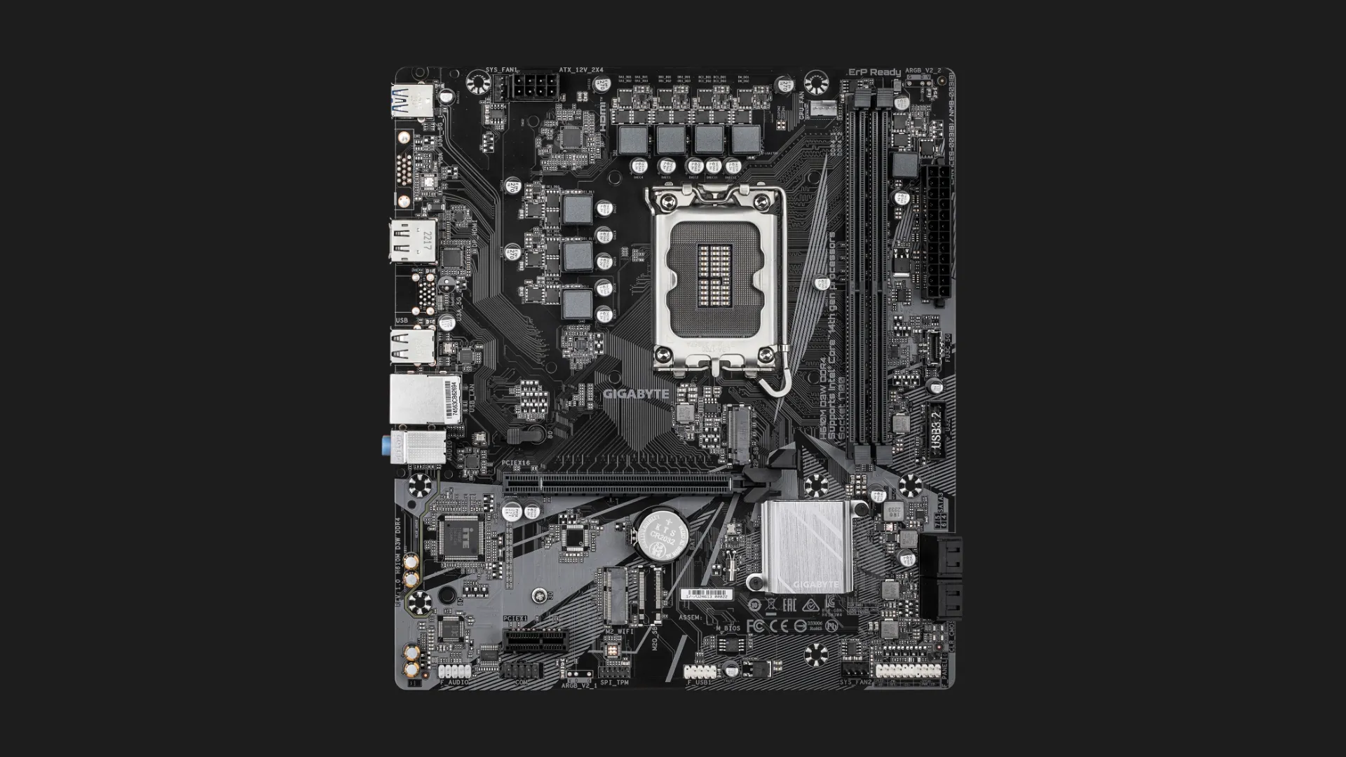 Материнская плата GIGABYTE H610M D3W DDR4 (H610M D3W DDR4)
