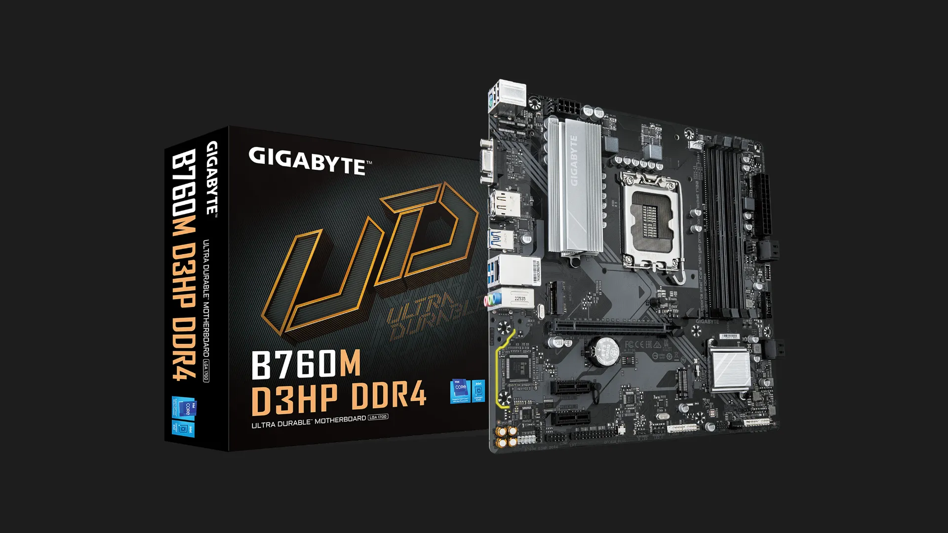 Материнская плата GIGABYTE B760M D3HP DDR4 (B760M D3HP DDR4)