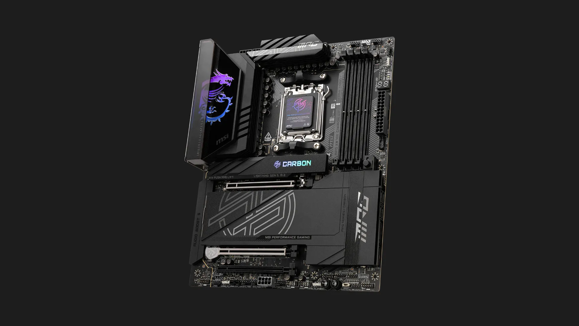 Материнська плата MSI MPG X870E CARBON WIFI (MPG X870E CARBON WIFI)