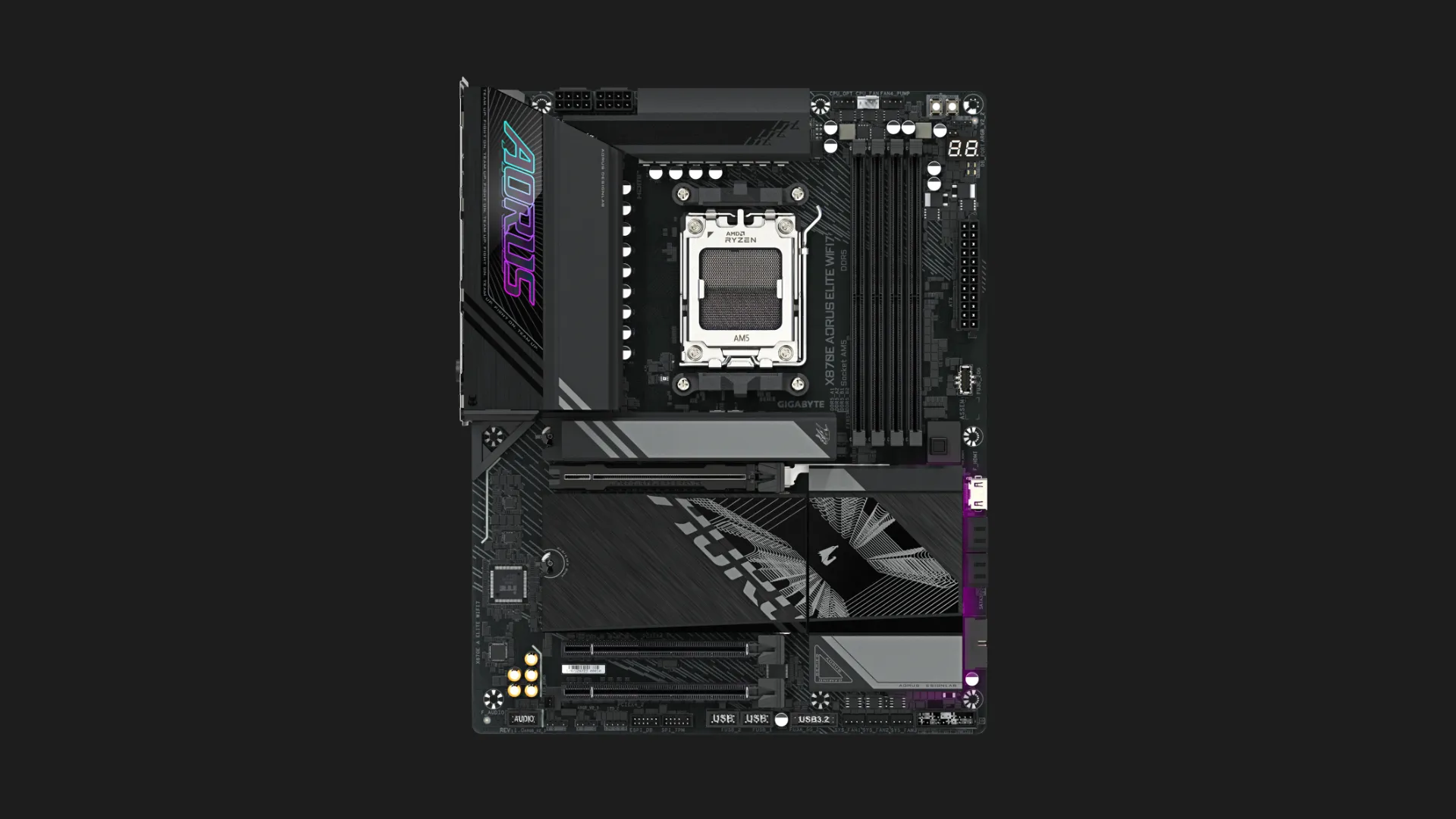 Материнська плата GIGABYTE X870E AORUS ELITE WIFI7 (X870E AORUS ELITE WIFI7)