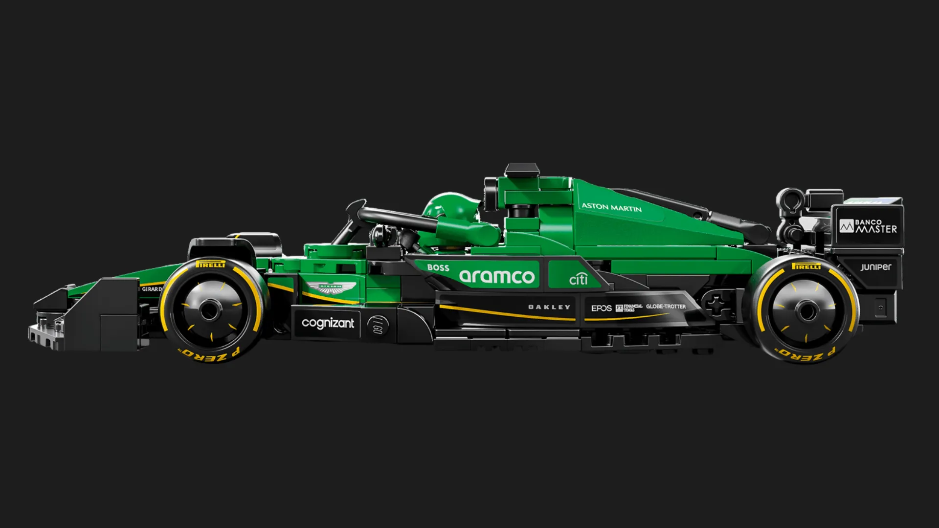 Конструктор LEGO Speed Champions Гоночный автомобиль Aston Martin Aramco F1 AMR24 (77245)