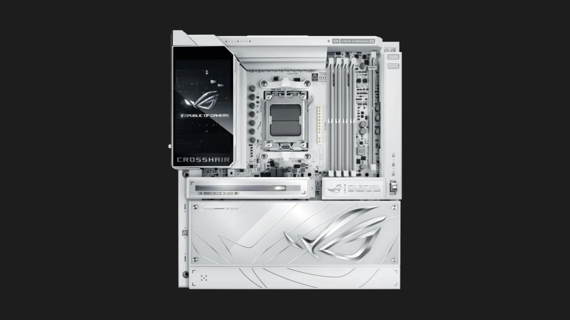 Материнська плата ASUS ROG CROSSHAIR X870E GLACIAL (90MB1NQ0-M0EAY0)