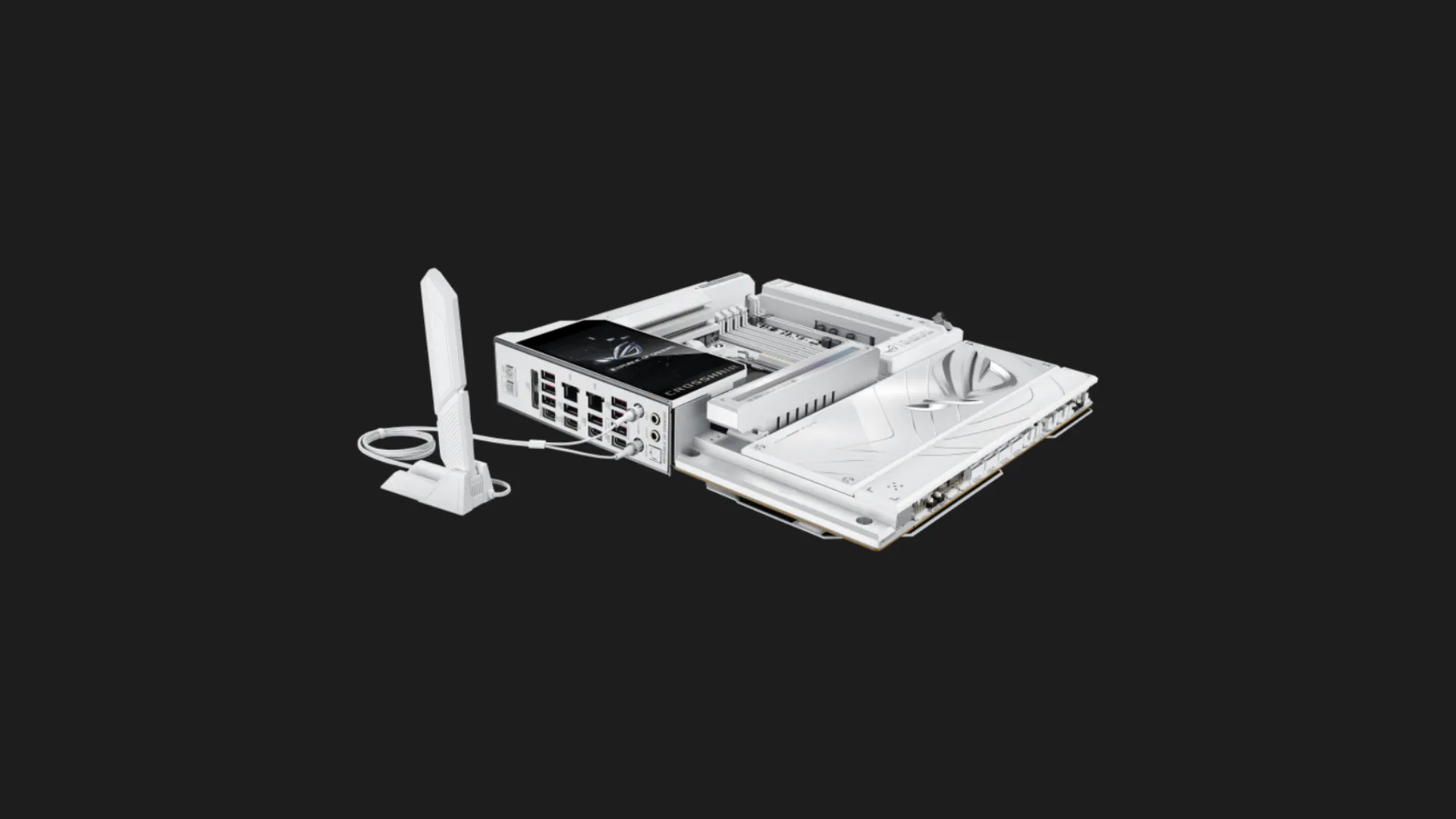 Материнська плата ASUS ROG CROSSHAIR X870E GLACIAL (90MB1NQ0-M0EAY0)