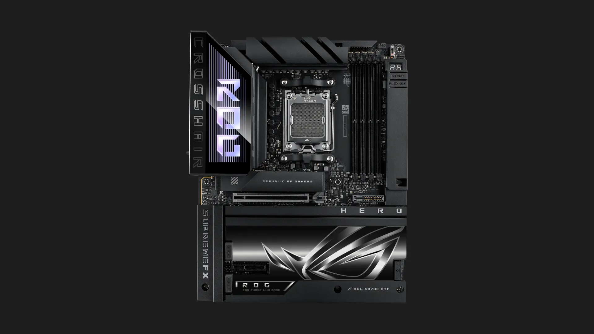 Материнская плата ASUS ROG CROSSHAIR X870E HERO BTF (90MB1MX0-M0EAY0)