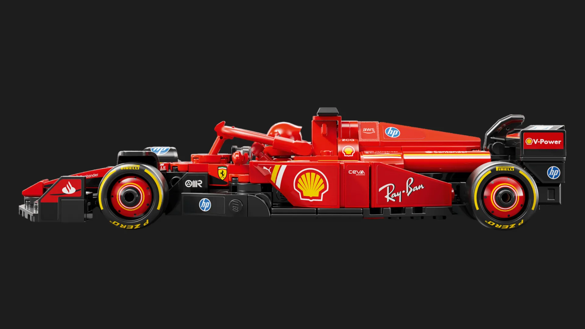 Конструктор LEGO Speed Champions Гоночный автомобиль F1 Ferrari SF-24 (77242)