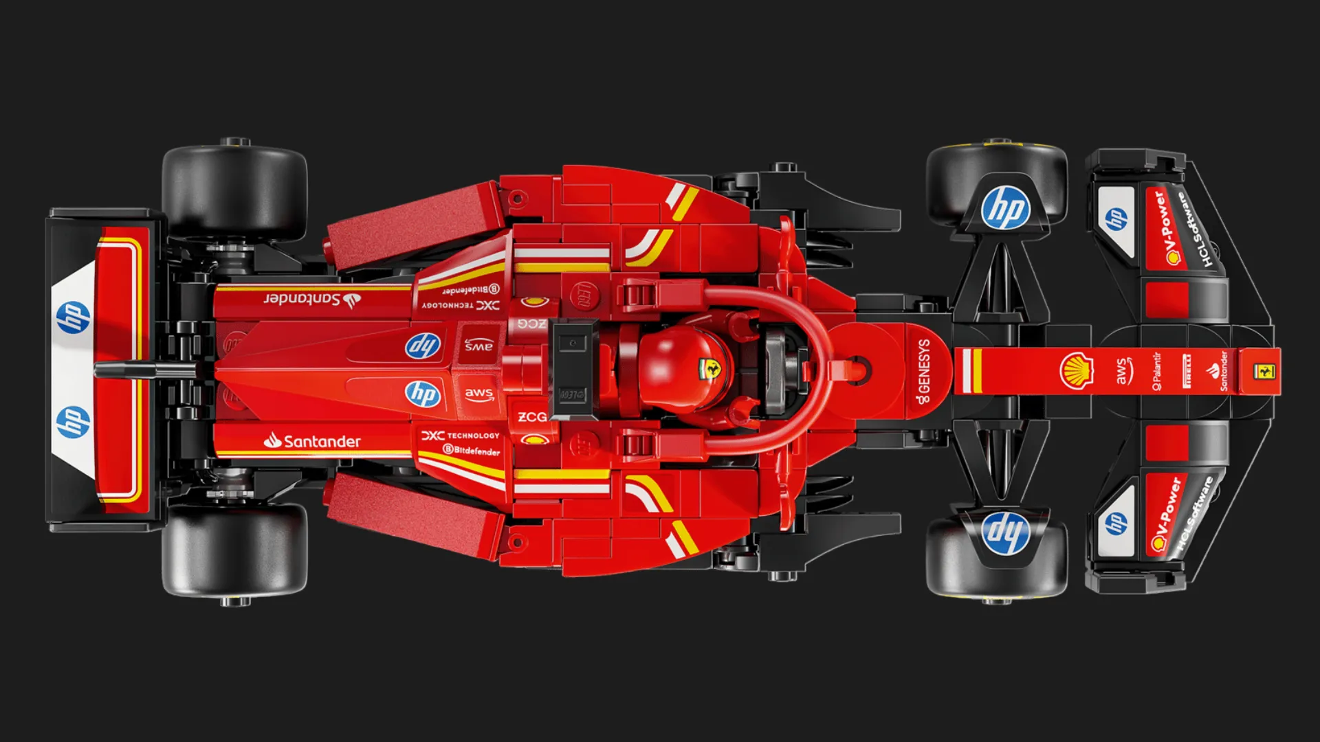 Конструктор LEGO Speed Champions Гоночный автомобиль F1 Ferrari SF-24 (77242)