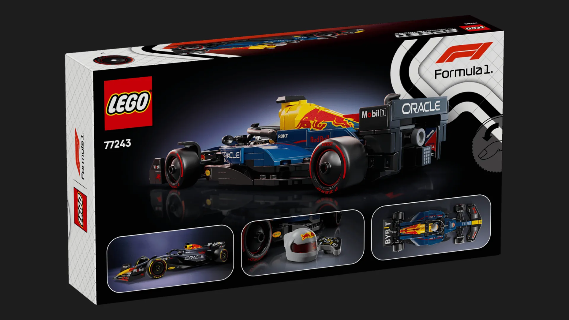 Конструктор LEGO Speed Champions Гоночный автомобиль F1 Oracle Red Bull Racing RB20 (77243)
