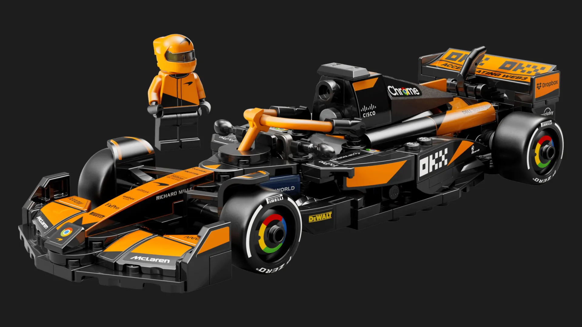 Конструктор LEGO Speed Champions Гоночный автомобиль McLaren F1 (77251)