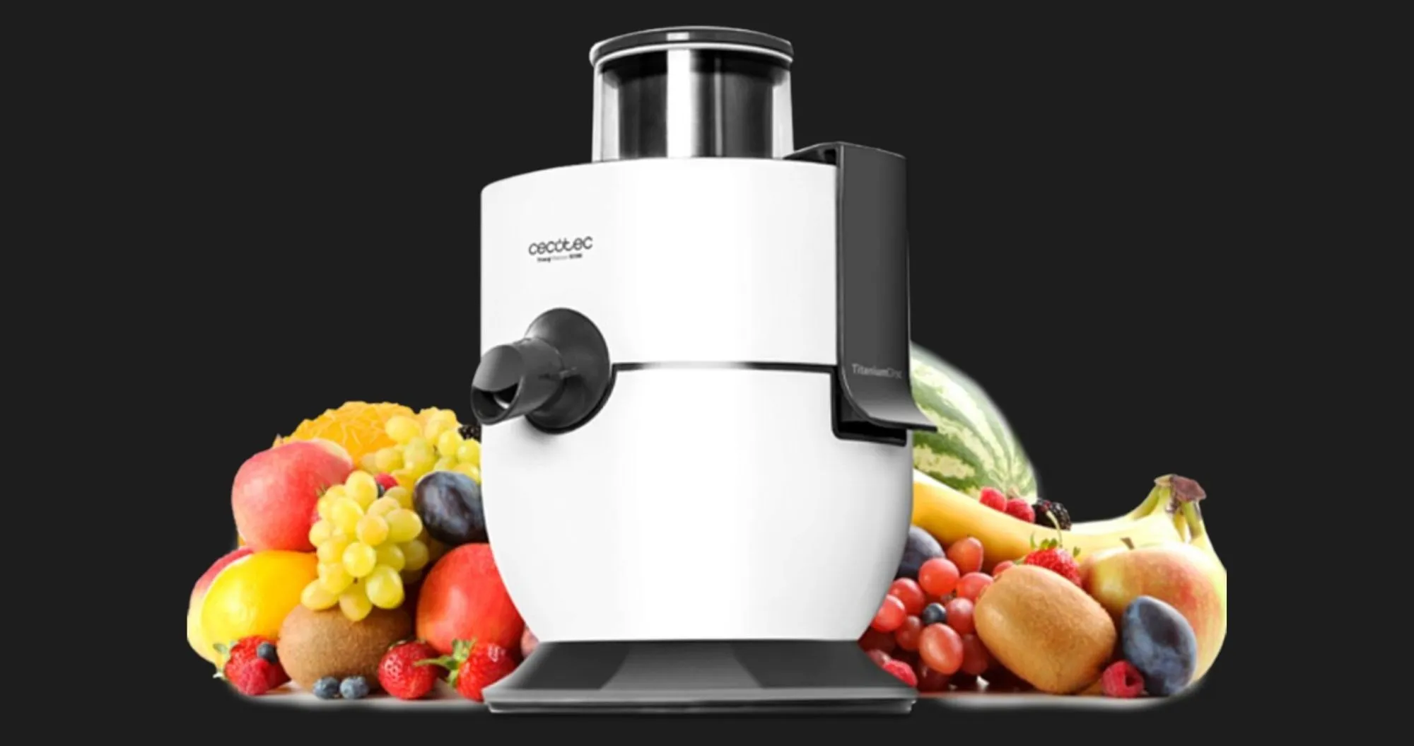 Соковыжималка Cecotec Strong Titanium 19000 CCTC-04080 (8435484040808)