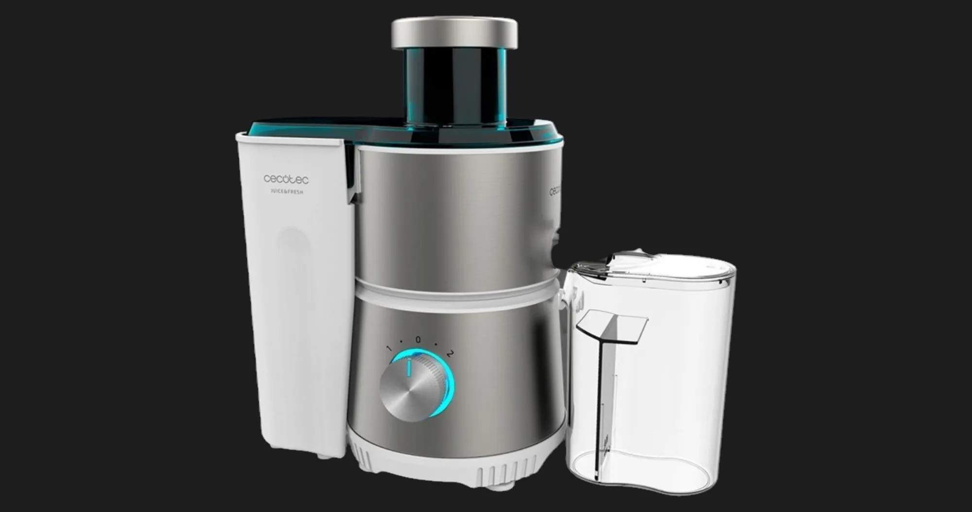 Соковыжималка Cecotec Juice &amp; Fresh 400 (Titan White) (CCTC-04154)