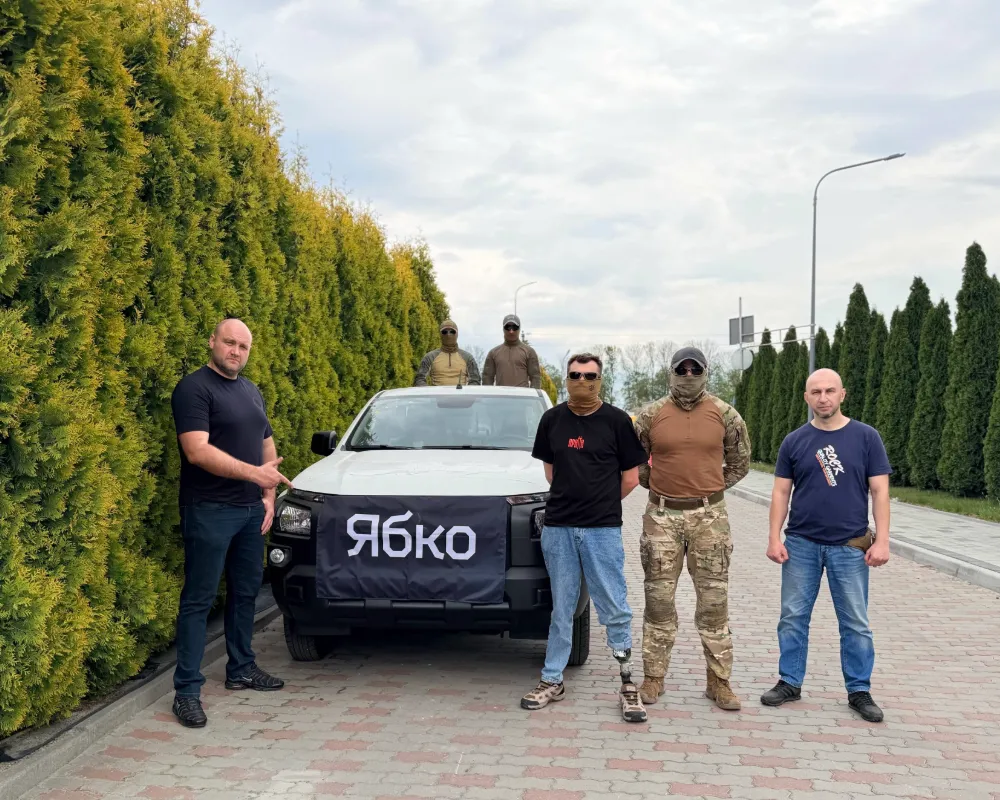 Мережа Ябко спрямувала 800 000 гривень на підсилення підрозділу «Аратта» ГУР МО