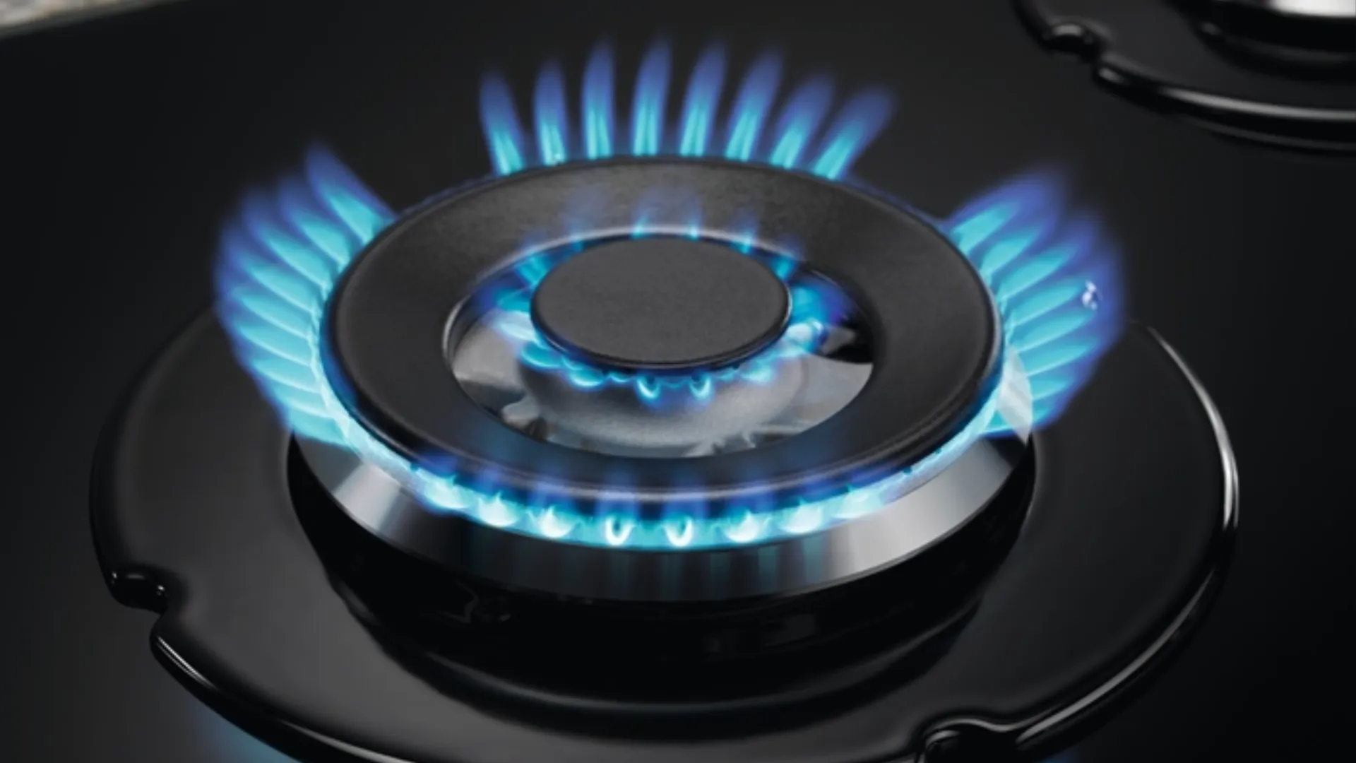 Варильна поверхня Electrolux газова на склі, 60см, чавун (KGG6437K) (Black)
