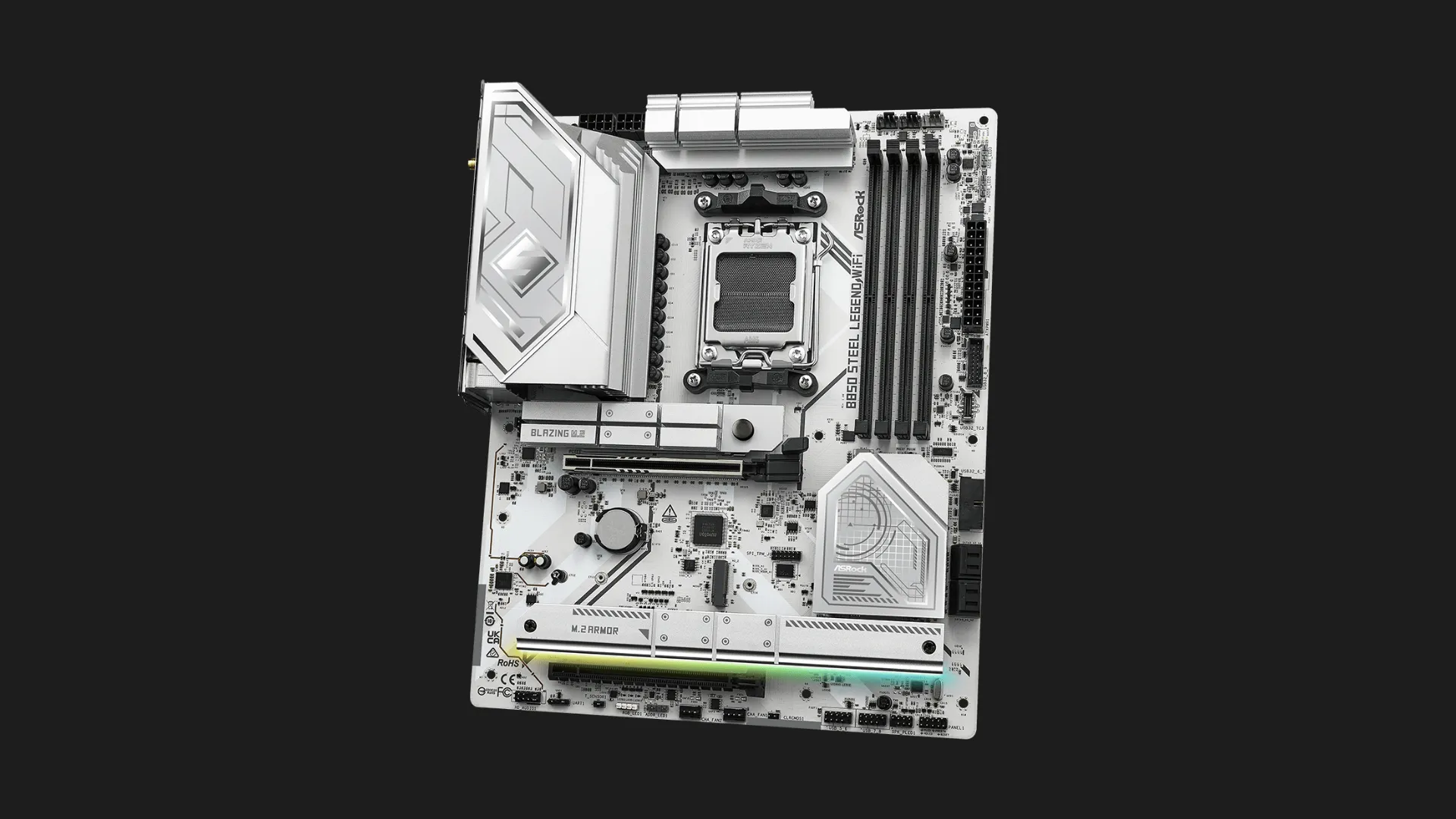 Материнська плата ASRock B850 STEEL LEGEND WIFI (B850 STEEL LEGEND WIFI)