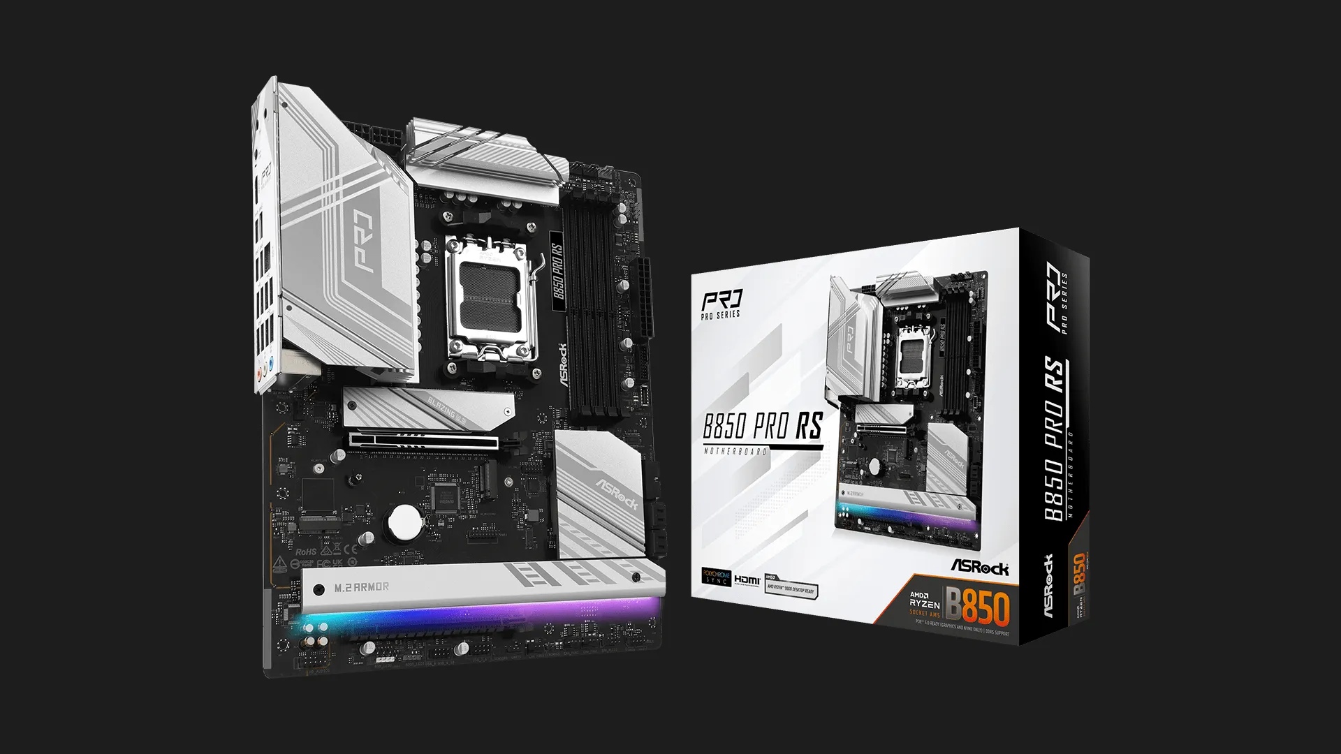 Материнська плата ASRock B850 PRO RS (B850 PRO RS)