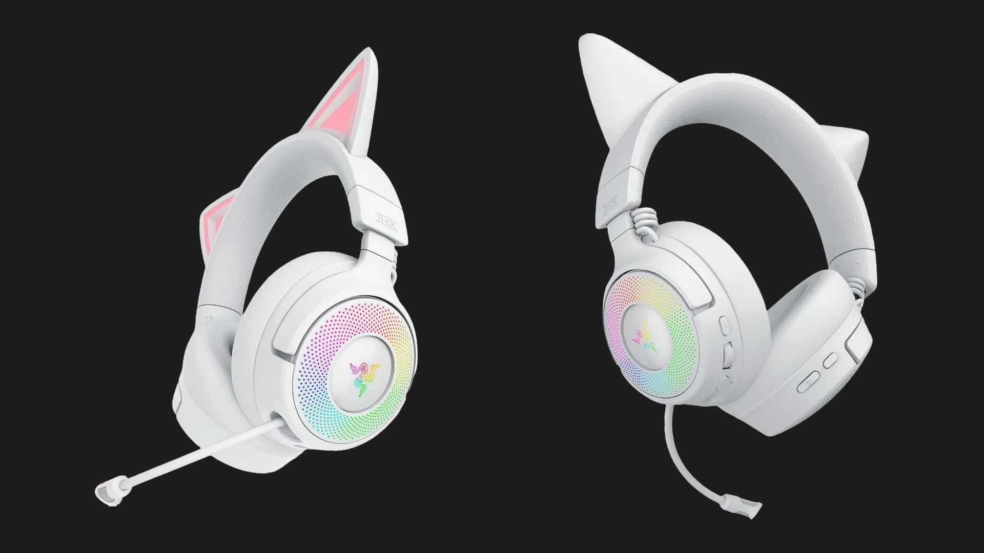 Ігрова гарнітура RAZER Kraken Kitty V3 PRO (White) (RZ04-05170400-R3M1) (UA)