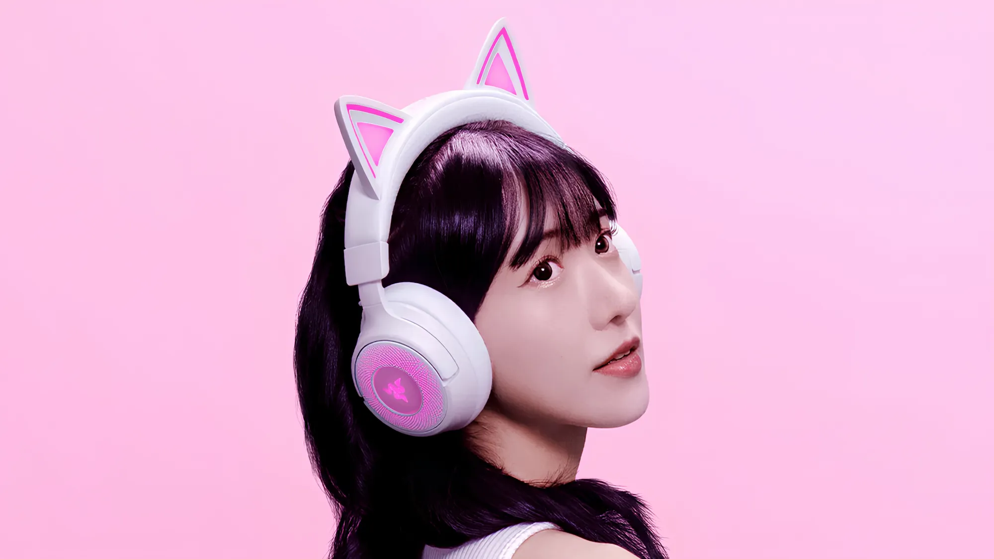 Игровая гарнитура RAZER Kraken Kitty V3 PRO (Quartz) (RZ04-05170200-R3M1) (UA)
