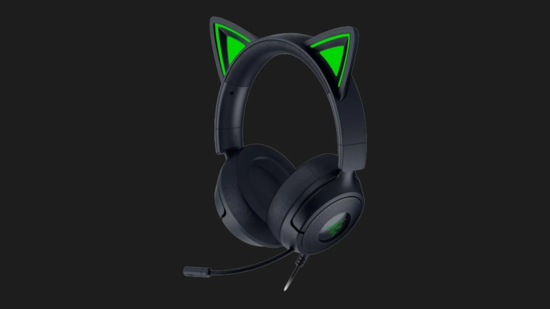 Игровая гарнитура RAZER Kraken Kitty V3 X (Black) (RZ04-05350200-R3M1) (UA)
