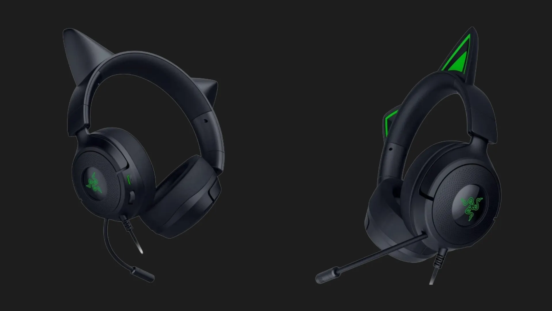 Игровая гарнитура RAZER Kraken Kitty V3 X (Black) (RZ04-05350200-R3M1) (UA)