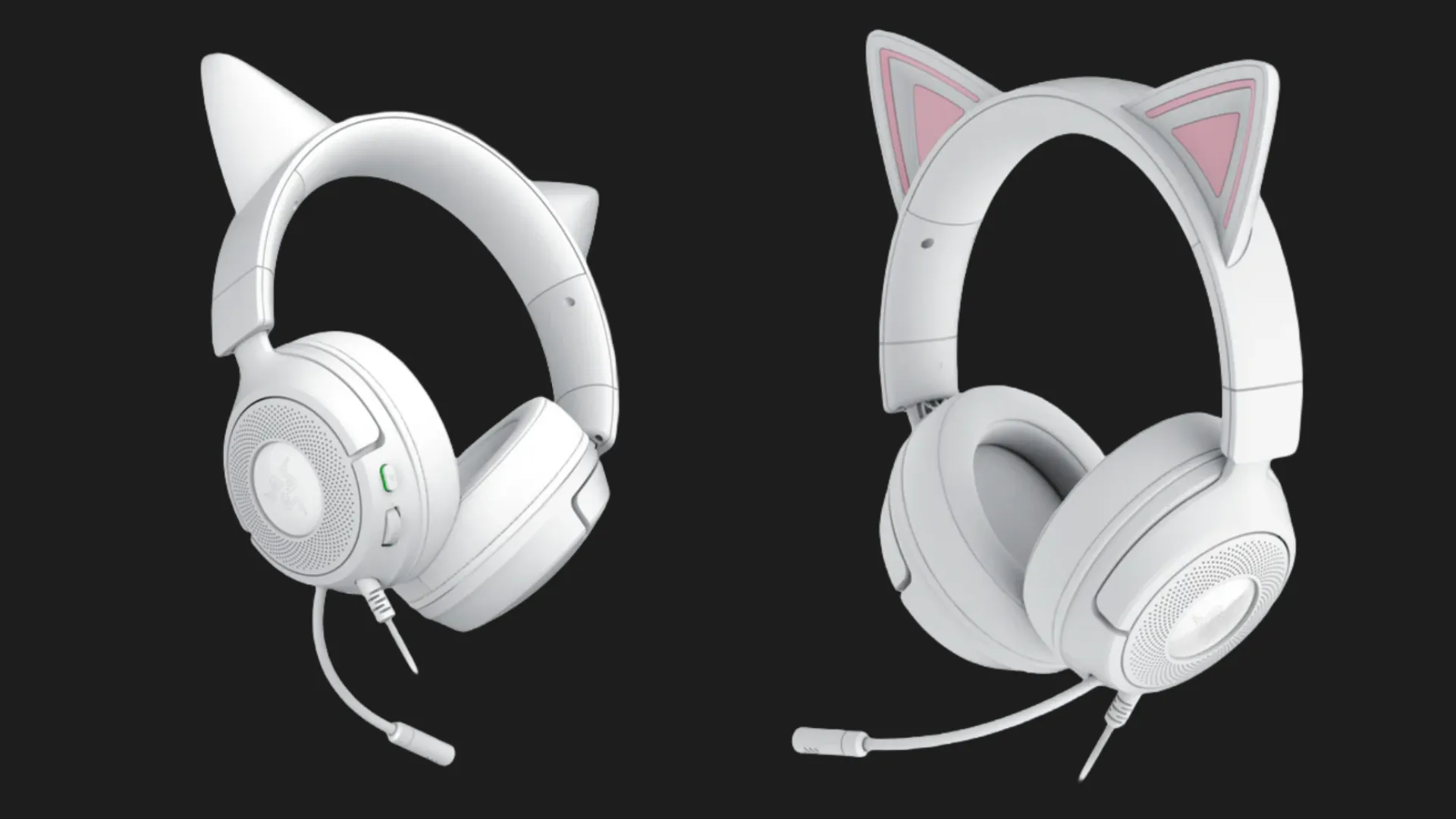 Игровая гарнитура RAZER Kraken Kitty V3 X (White) (RZ04-05350300-R3M1) (UA)