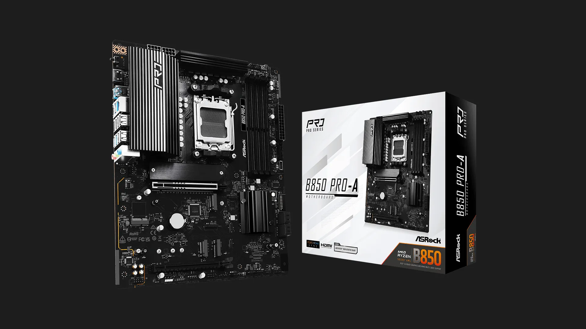 Материнська плата ASRock B850 PRO-A (B850 PRO-A)