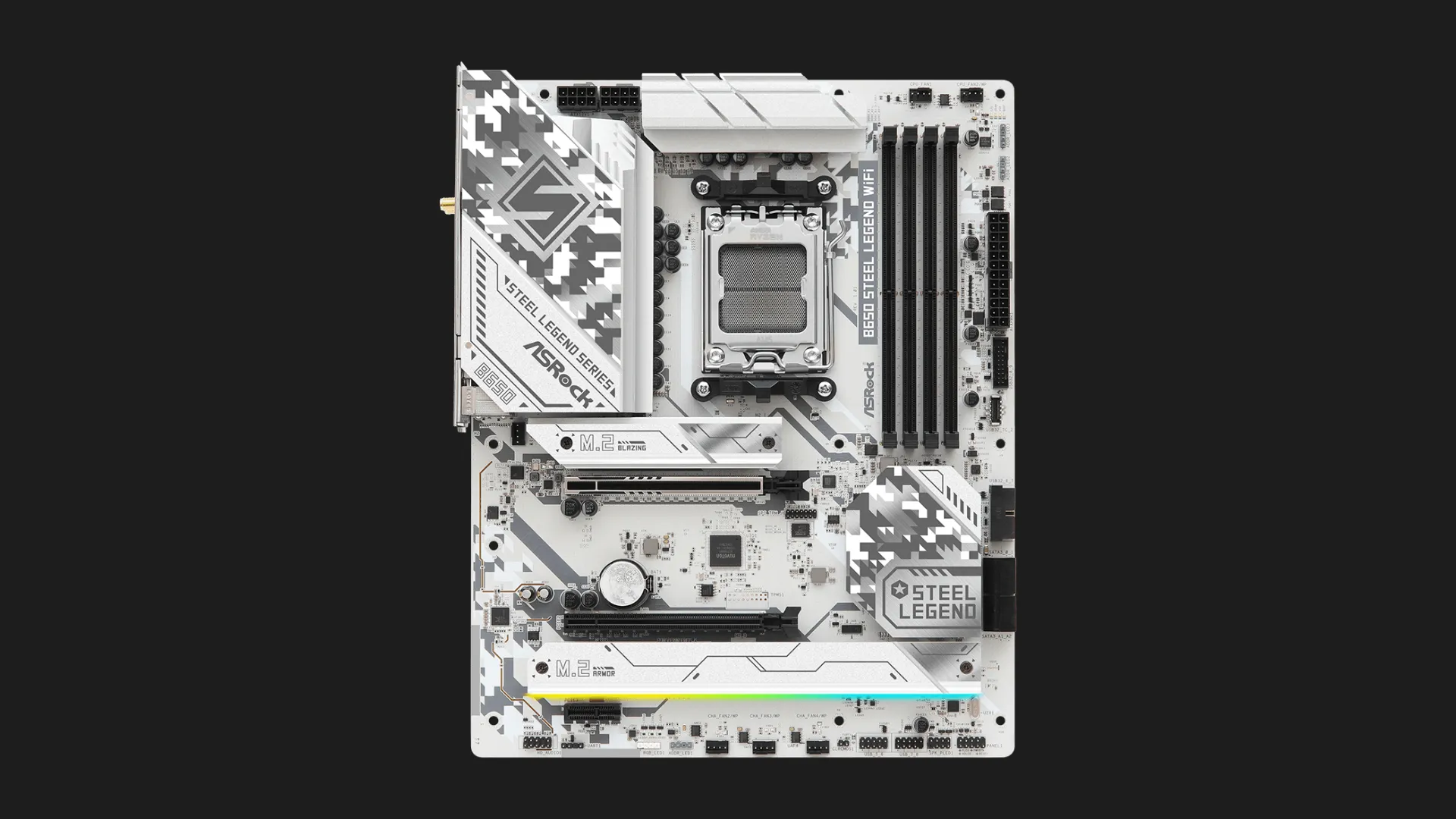 Материнська плата ASRock B650 STEEL LEGEND WIFI (B650 STEEL LEGEND WIFI)