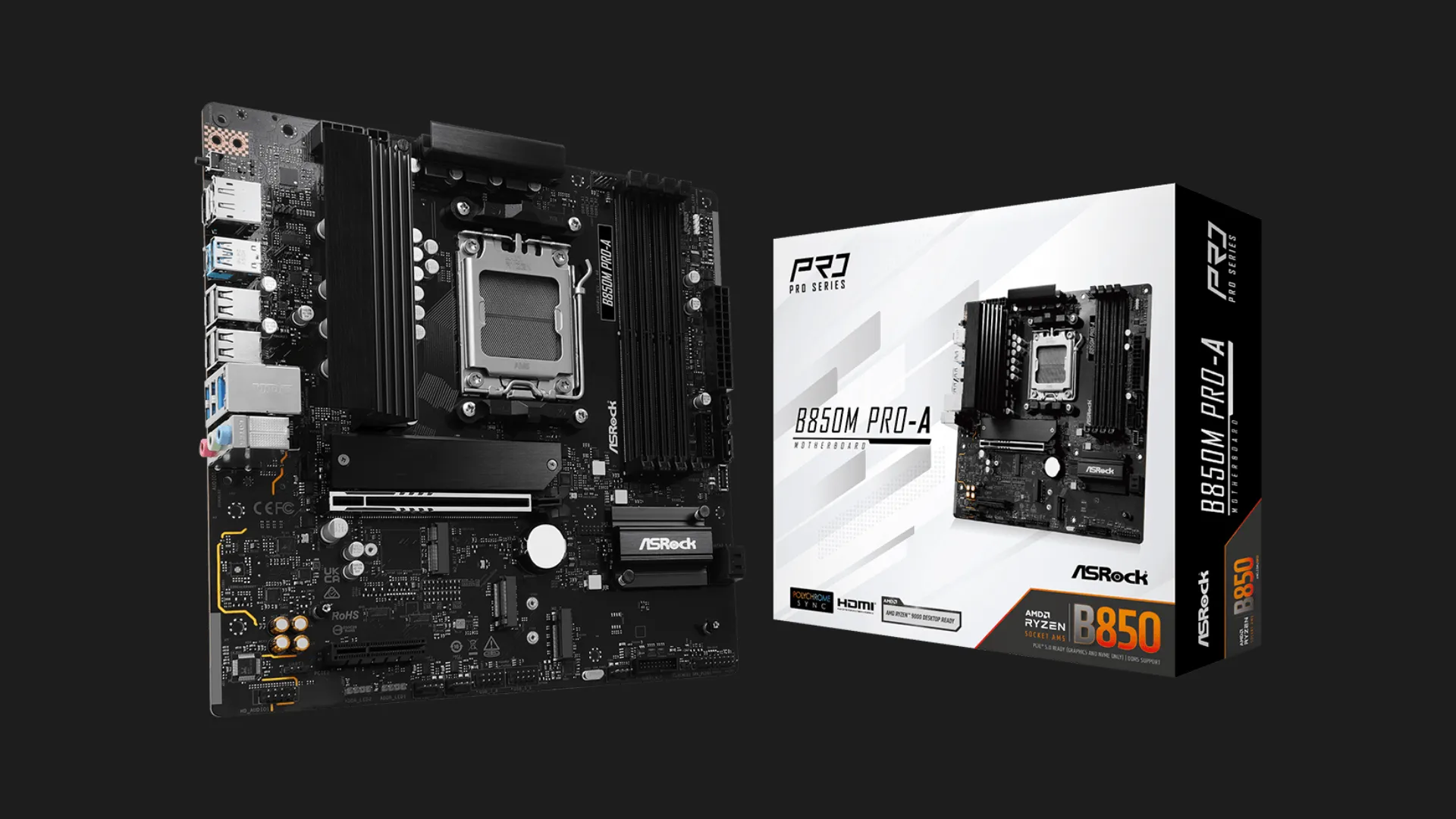 Материнська плата ASRock B850M PRO-A (B850M PRO-A)