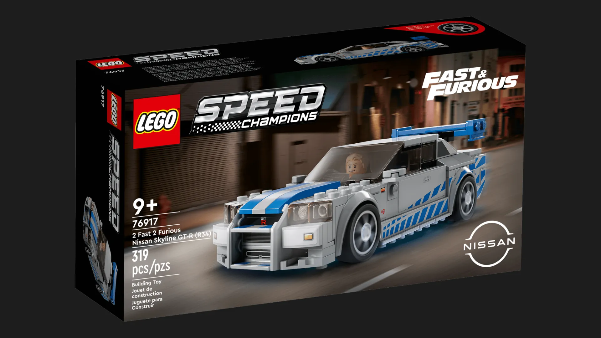 Конструктор LEGO Speed Champions «Подвійний форсаж» Nissan Skyline GT-R (R34) (76917)