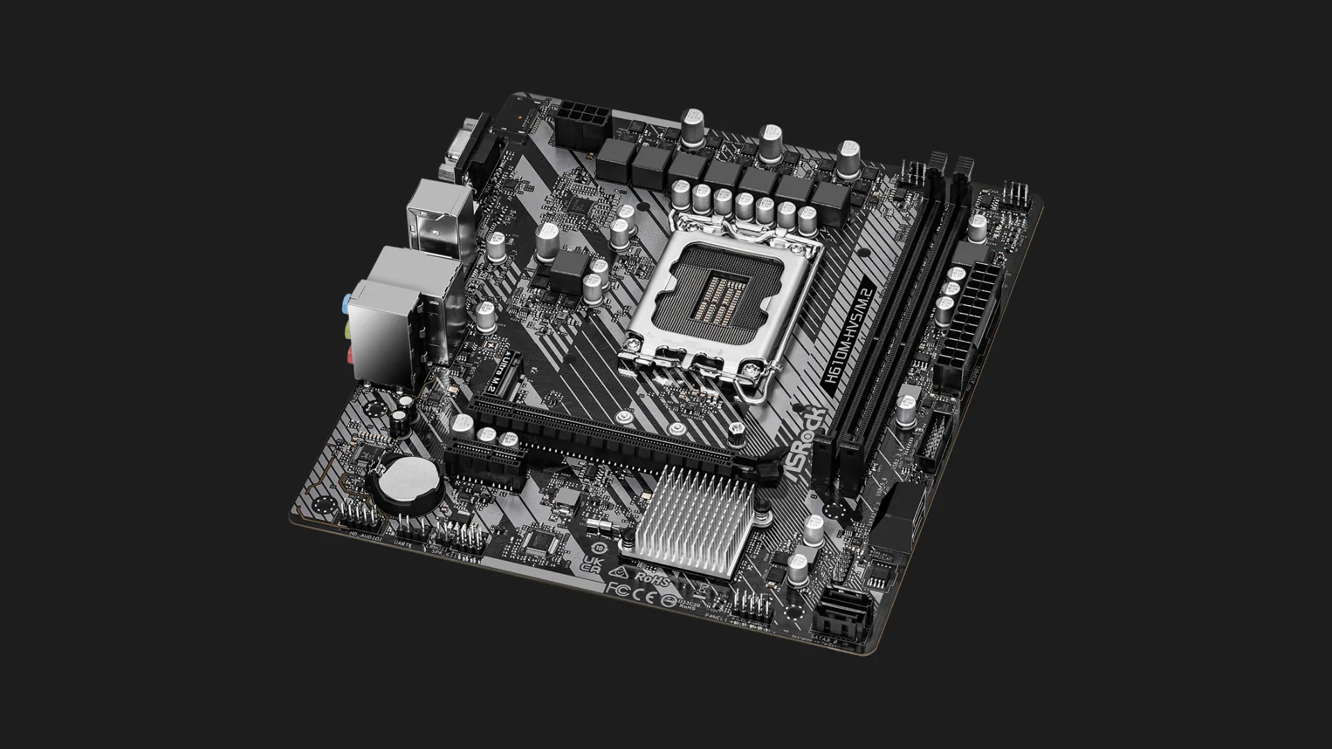 Материнська плата ASRock H610M-HVS/M.2 R2.0 (H610M-HVS/M.2 R2.0)