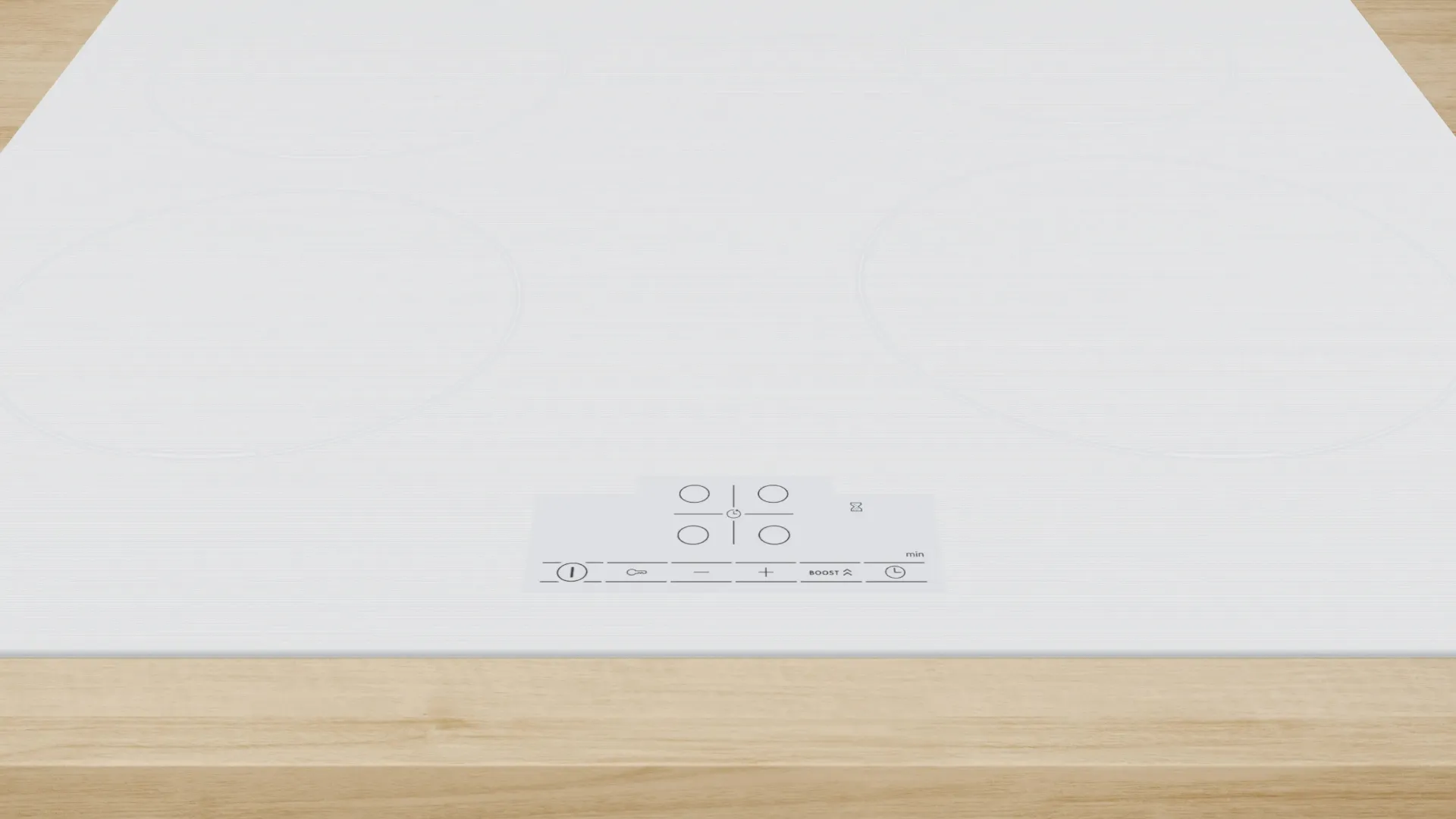 Варочная панель Bosch индукционная, 60см, расширенная зона (PUE612BB1E) (White)