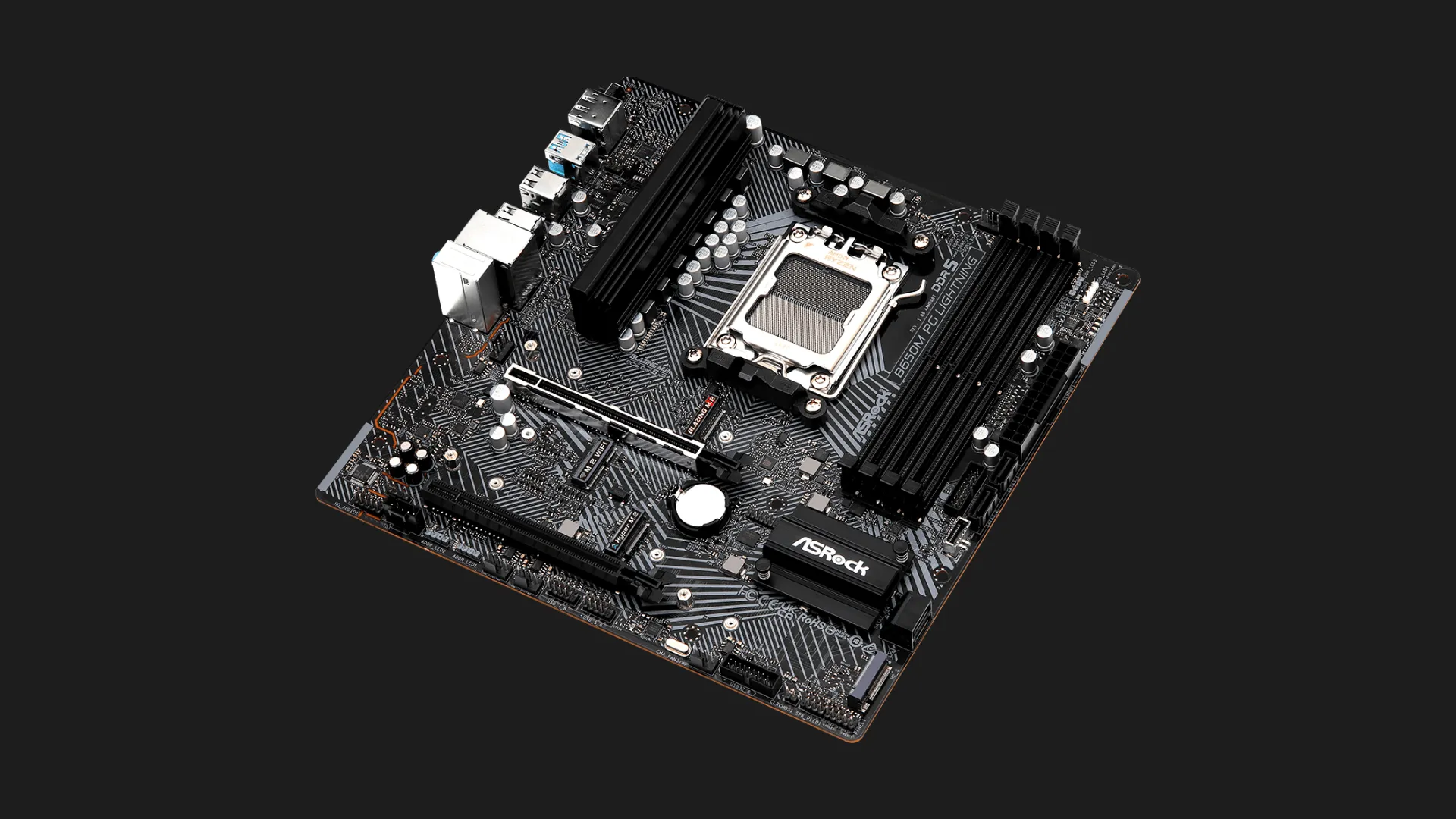 Материнська плата ASRock B650M PG LIGHTNING (B650M PG LIGHTNING)
