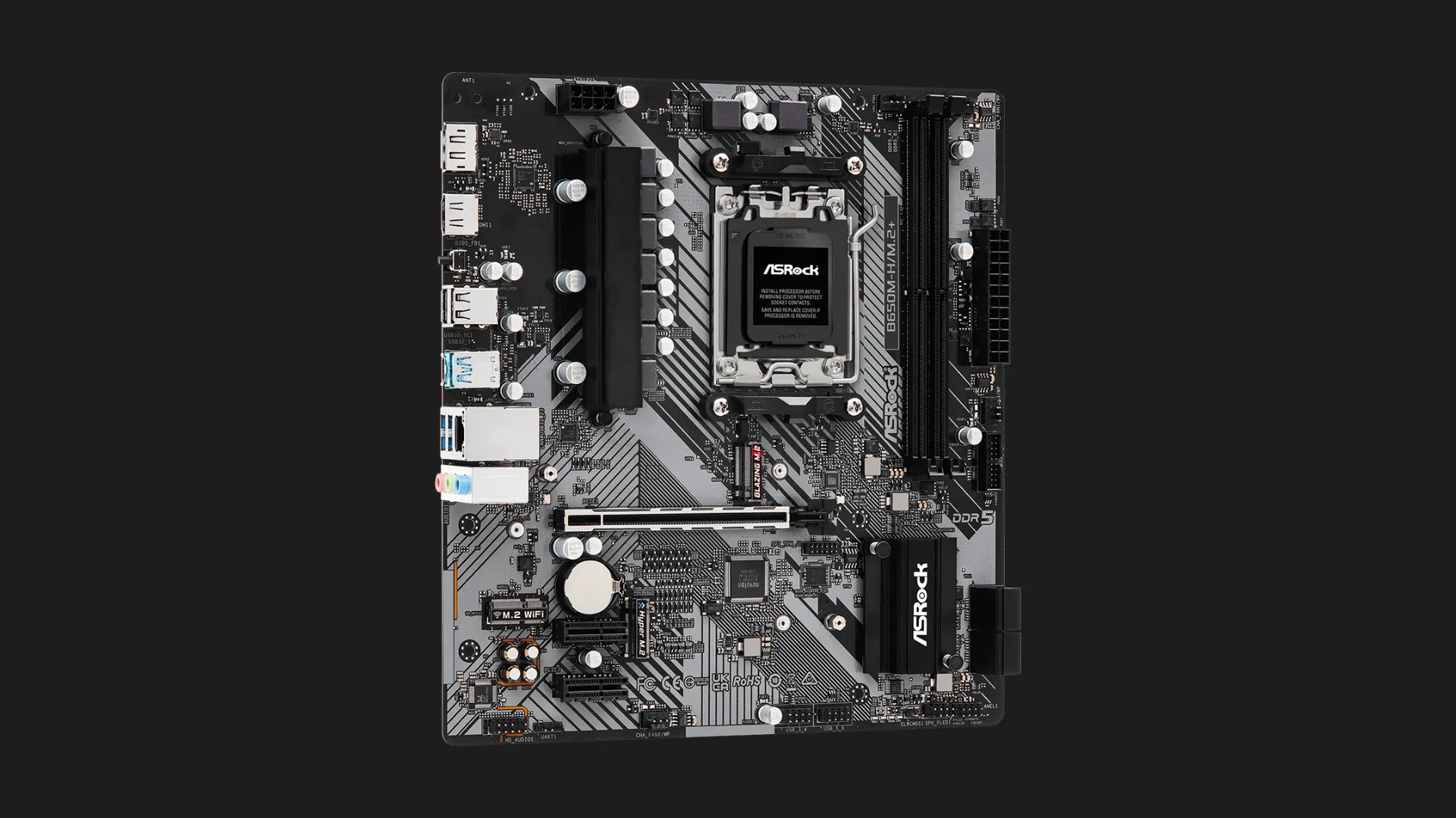 Материнська плата ASRock B650M-H/M.2+ (B650M-H/M.2+)