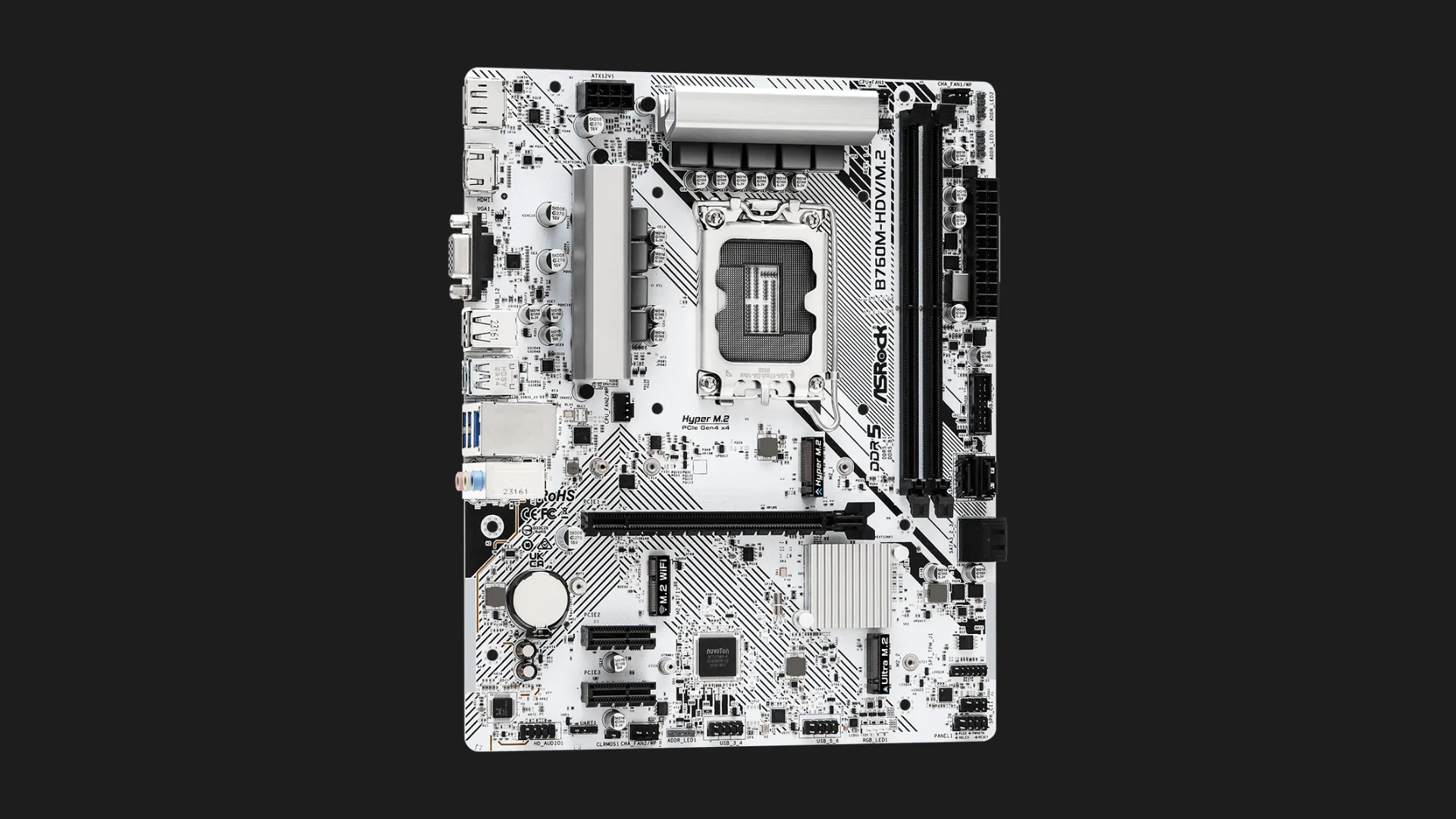 Материнська плата ASRock B760M-HDV/M.2 (B760M-HDV/M.2)