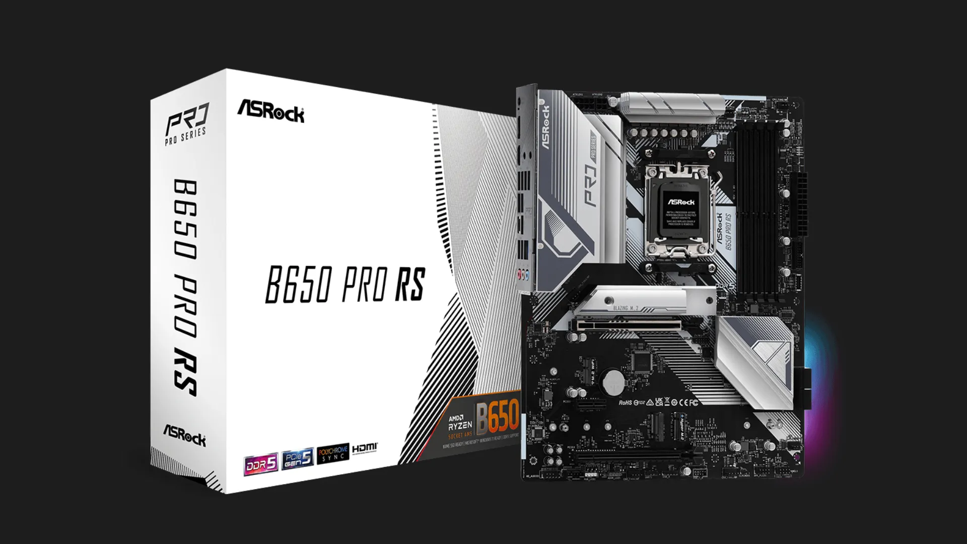 Материнська плата ASRock B650 PRO RS (B650 PRO RS)